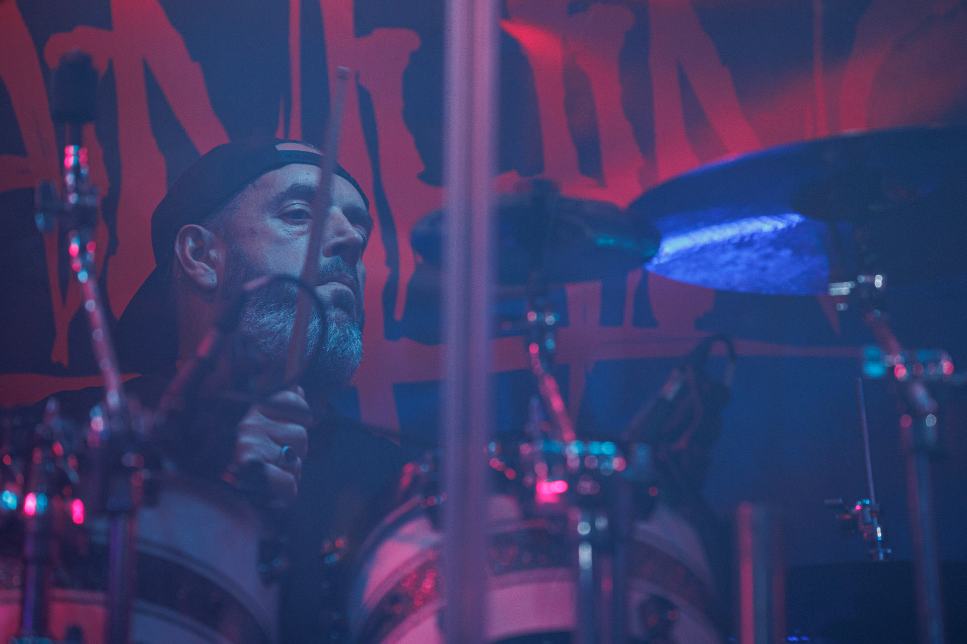 Painthing - death, doom metal.Koncert Czwarta Fala MMXXII klub VooDoo Warszawa.n/z Kuba Grobelny – guitar, vocal, n/z Bartłomiej Kaczor – guitar, n/z Darek Ojdana – keys, n/z Jan Rajkow-Krzywicki – bass,n/z Tomasz Śwital – drums,Fot. Andrzej Wasilkiewicz/kaziq.com