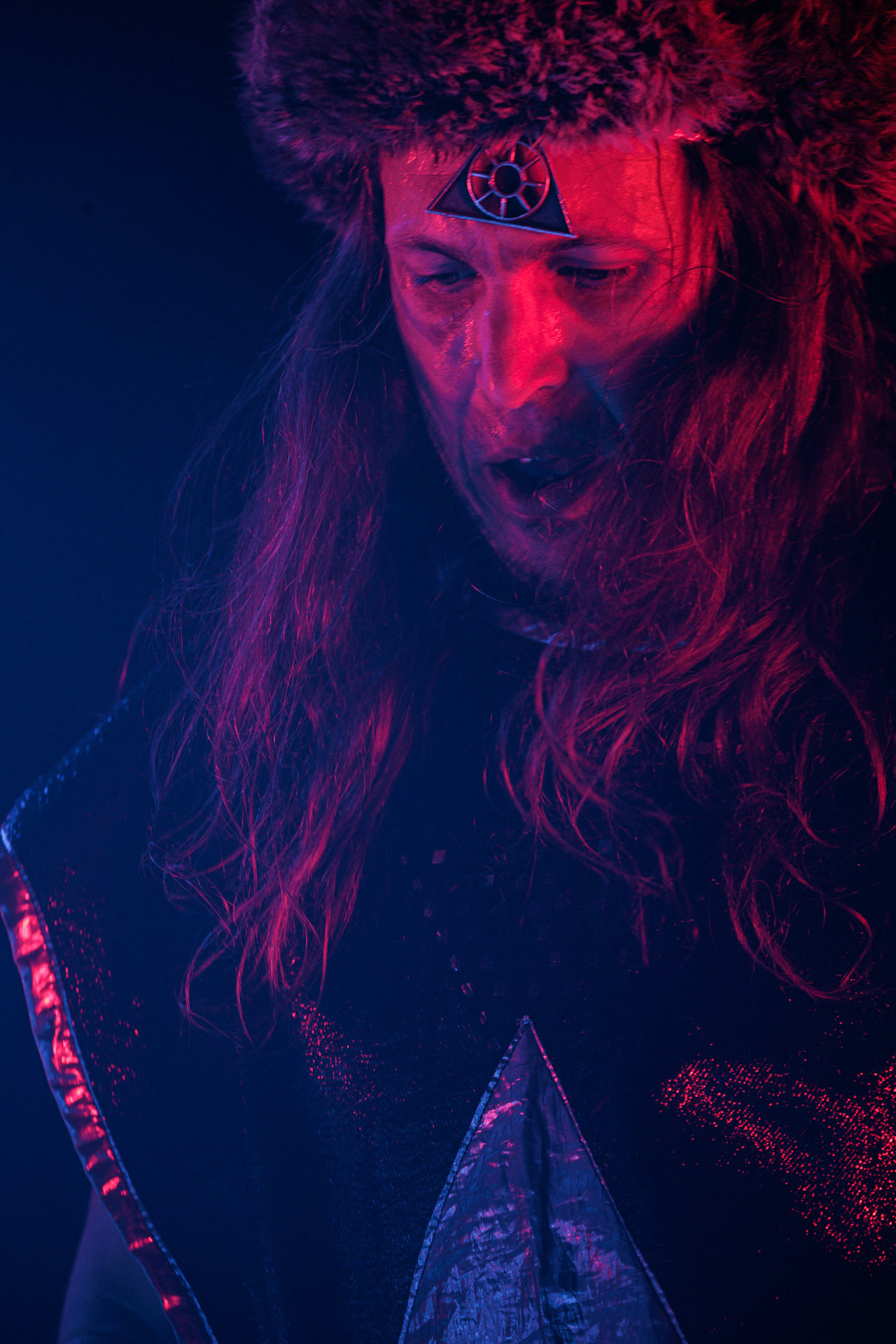 29.04.2022 Otto Von Schirach - nadrealna muzyka elektroniczna z elementami noise, gore grind, hip-hop, death metal. n/z Otto Von Schirach Produkcja Knock Out Productions, klub Progresja.Wytwornia Ipecac,fot. Andrzej Wasilkiewicz/Reporter