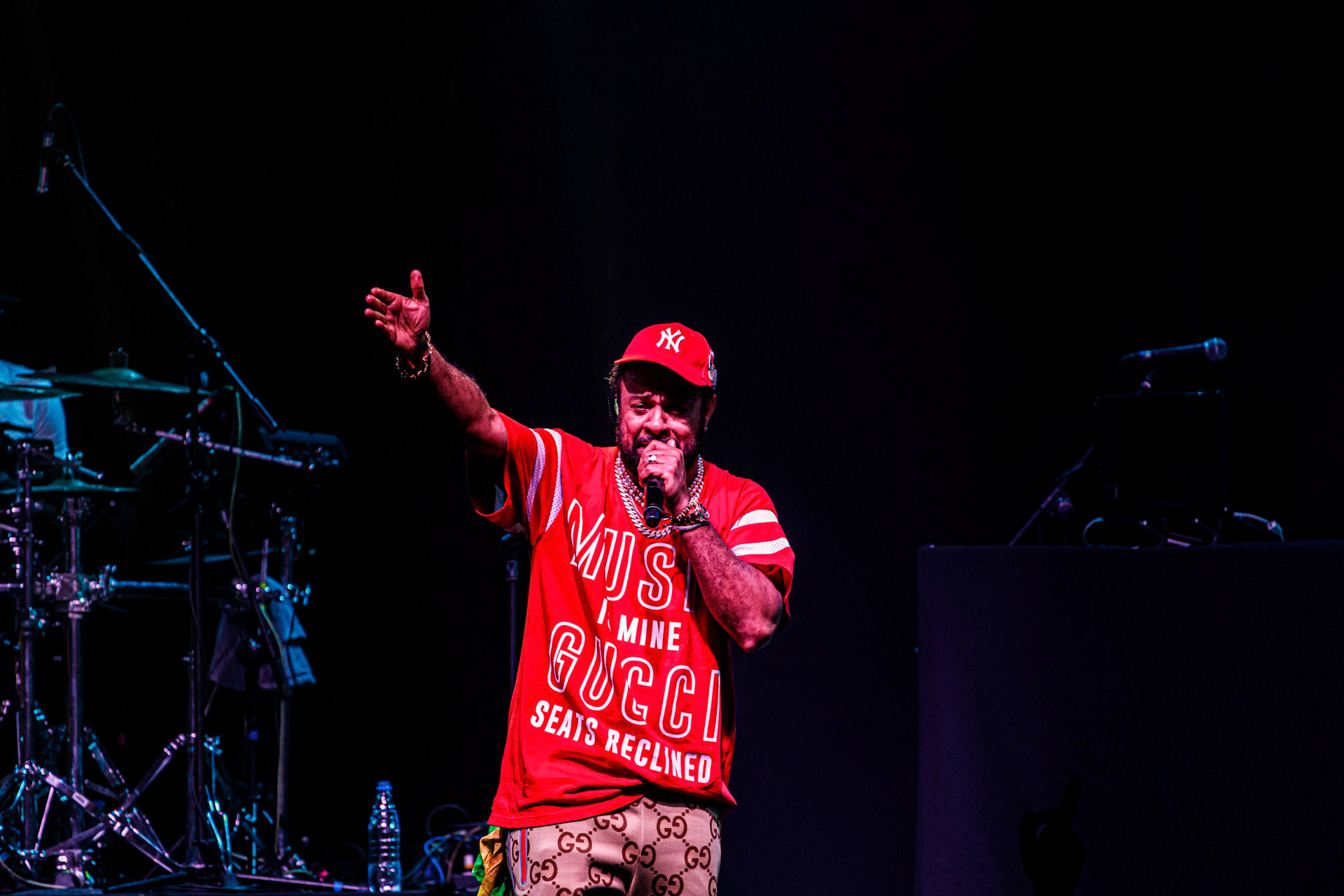 5.06.2022 - Shaggy - Orville Richard Burrell, jamajsko – amerykanski wokalista reggae, dancehall, DJ, na koncercie w warszawskiej Progresji. nz. Shaggy - wokalista,Produkcja WiniaryBookings. Patronat medialny: Eska.fot. Andrzej Wasilkiewicz/Reporter