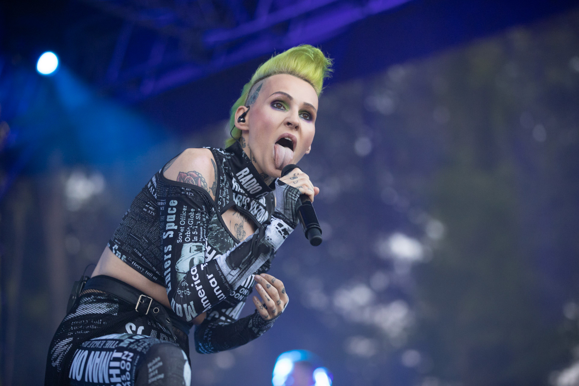 30.07.2021 Agnieszka Chylinska - koncert 25 lat na scenie! Warto bylo szalec. Warszawa Gramy do Woli Progresja.n/z Agnieszka Chylinska – wokal,Pop, pop-rock, hardrock, heavy metal,Fot. Andrzej Wasilkiewicz/Reporter