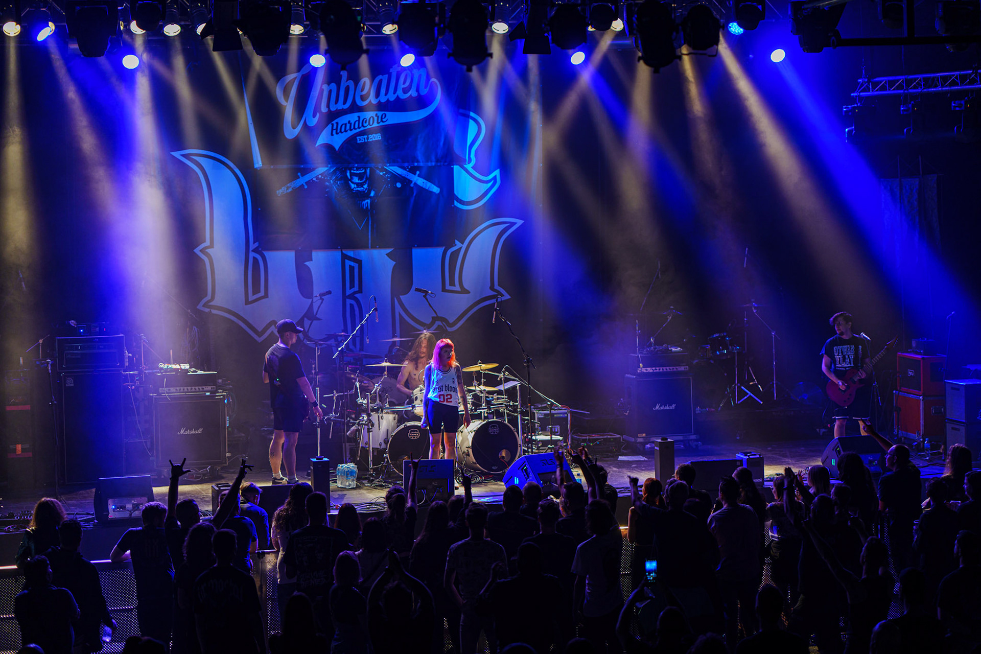 24.06.2023 Unbeaten - hardcore.  Frozen Sun Fest 2023, Progresja Waszawa.fot. Andrzej Wasilkiewicz/Reporter.