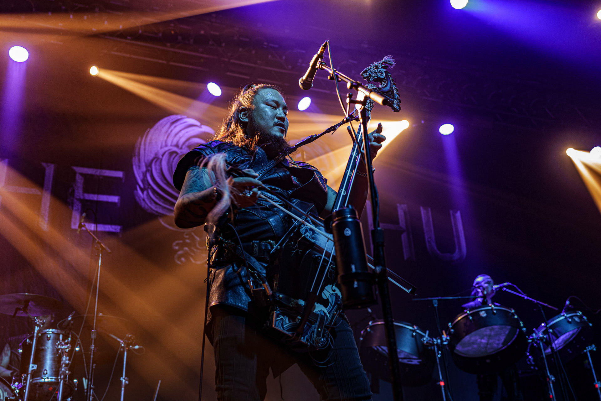 5.11.2022 The HU - koncert mongolskiej folk-metlowej grupy w warszawskiej Progresji.Produkcja Knock Out Productions,fot. Andrzej Wasilkiewicz/Reporter