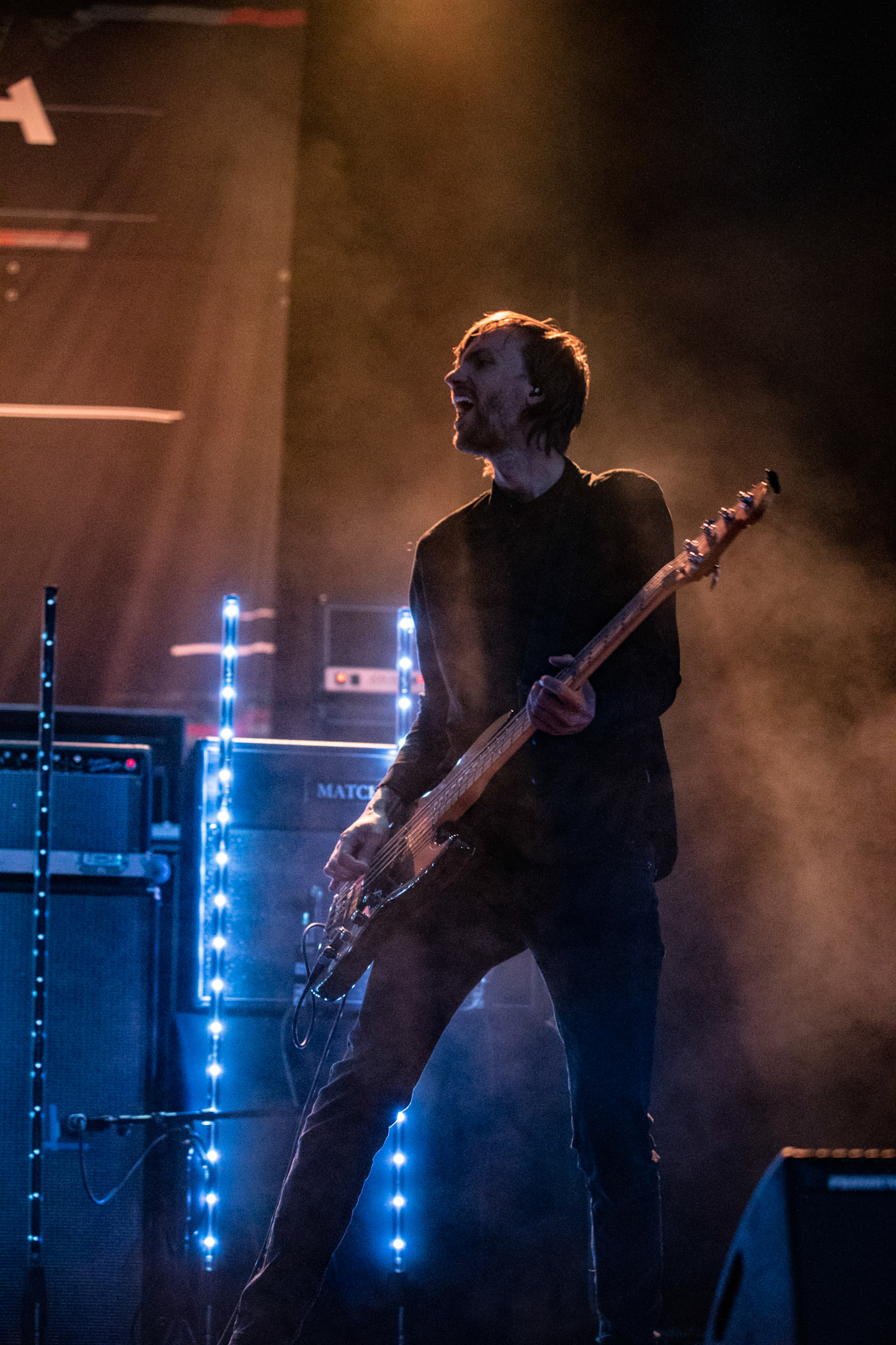 16.09.2021 TIDES FROM NEBULA koncert, Krakow Hype Park,Knock Out Production, Mystic Production,Post-rock, muzyka alternatywna, progresywny rock.n/z Przemek Weglowski – gitara basowa, Fot. Andrzej Wasilkiewicz/Reporter