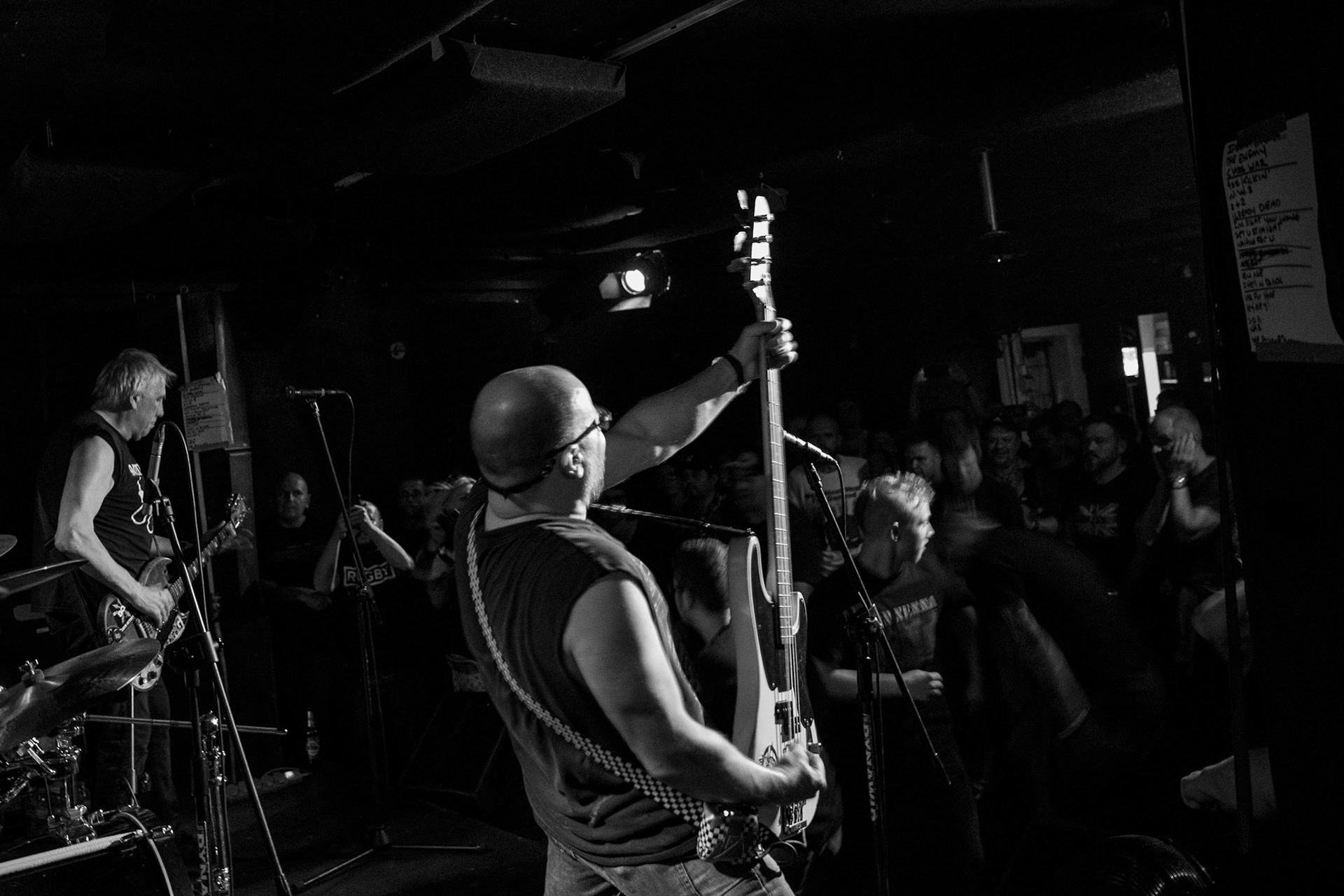 8.08.2019. D.O.A. - kanadyjska legenda punkrocka w warszawskim Pogłosie.
D.O.A. - Kanada, Vancouver, punk rock band, hardcore punk, 
Joe Keithley - vocals, guitar 
Mike Hodsall - bass 
Paddy Duddy - drums 
Produkcja Boredom Booking
fot. Andrzej kaziq Wasilkiewicz/Reporter