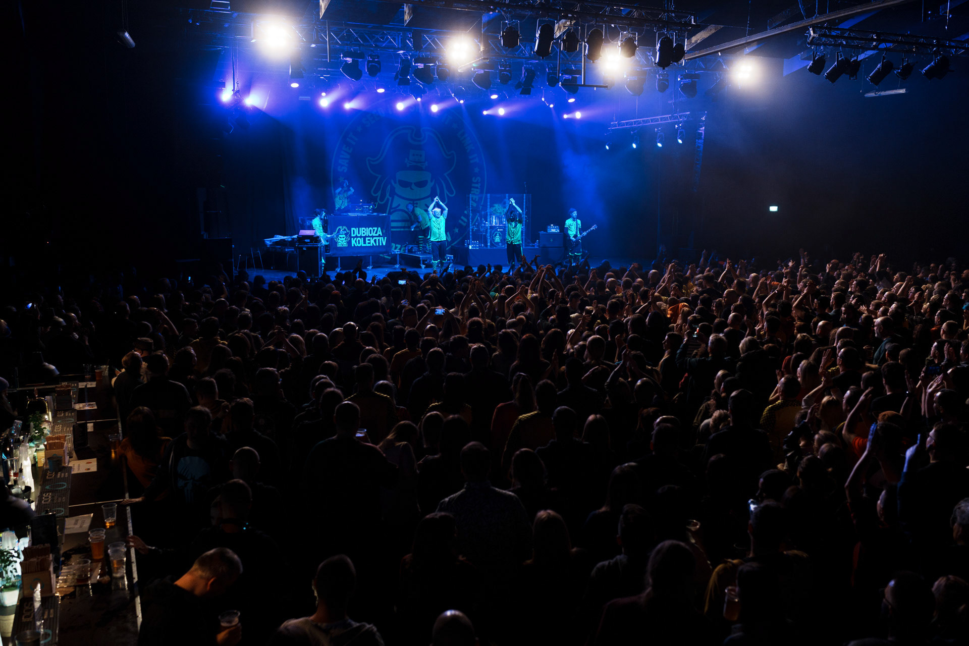 9.02.23 DUBIOZA KOLEKTIV - bosniacka grupa muzyczna, grajaca reggae, dub i rock. - Warszawa Progresja. Winiary Bookings.Fot. Andrzej Wasilkiewicz/Reporter