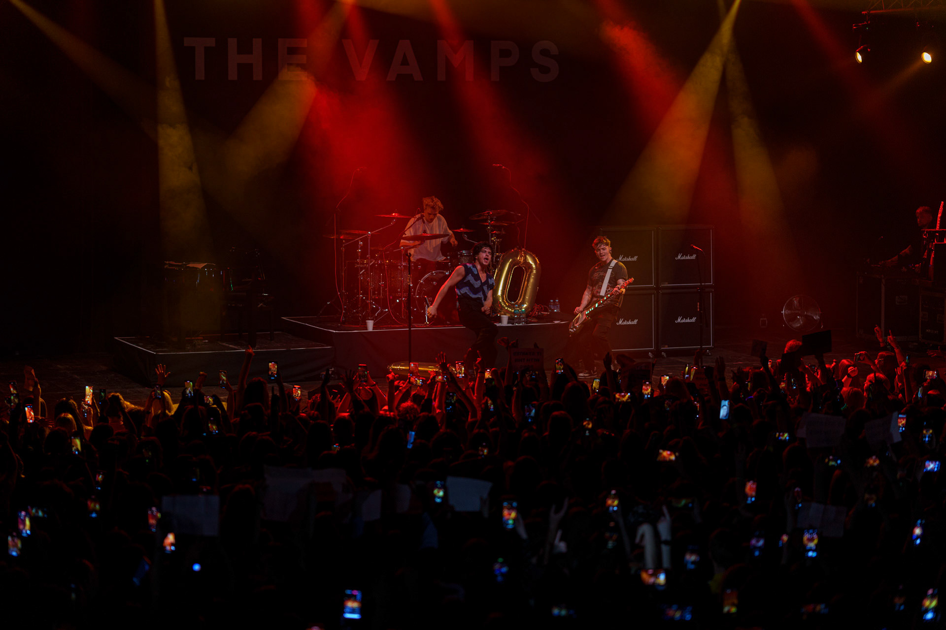 27.03.2023 - The Vamps - Warszawa klub Progresja. Winiary Bookings. fot. Andrzej Wasilkiewicz/Reporter