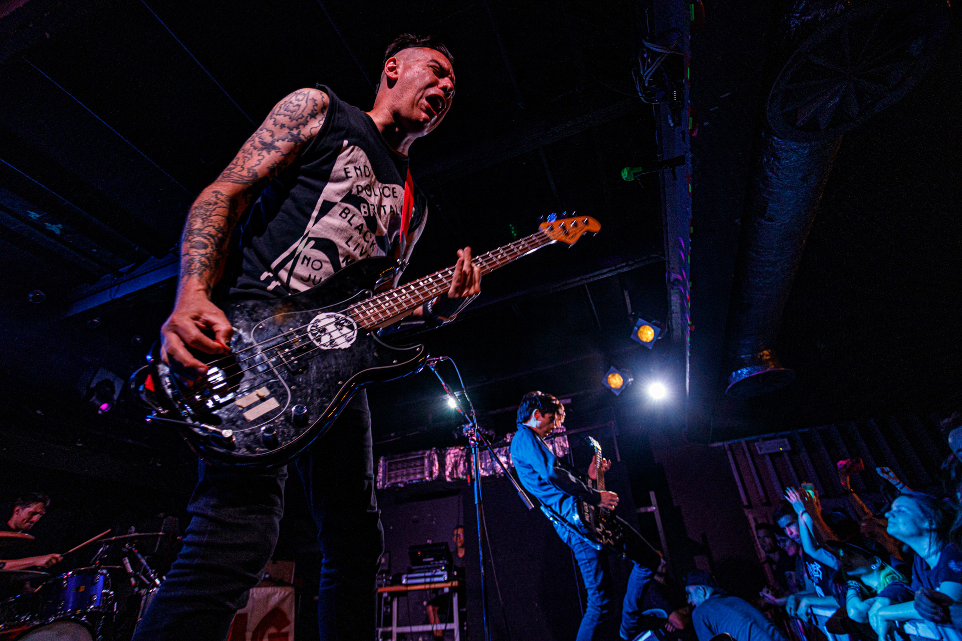 19.07.2022 ANTI-FLAG Amerykanska legenda punk-rocka na warszawskim koncercie w klubie Proxima.Produkcja WiniaryBookings. fot. Andrzej Wasilkiewicz/Reporter