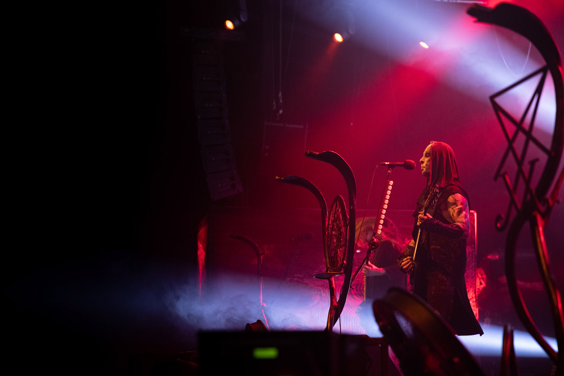 BEHEMOTH - Polska - death metal, black metal
Adam NERGAL Darski -  Guitars,
INFERNO - Drums ov Annihilation and Artillery,
ORION - Bass Guitars,
SETH -  Lead Guitars,
koncert w Warszawskiej Progresji w ramach trasy Ecclesia Diabolica Baltica.
fot. Andrzej Wasilkiewicz/Reporter