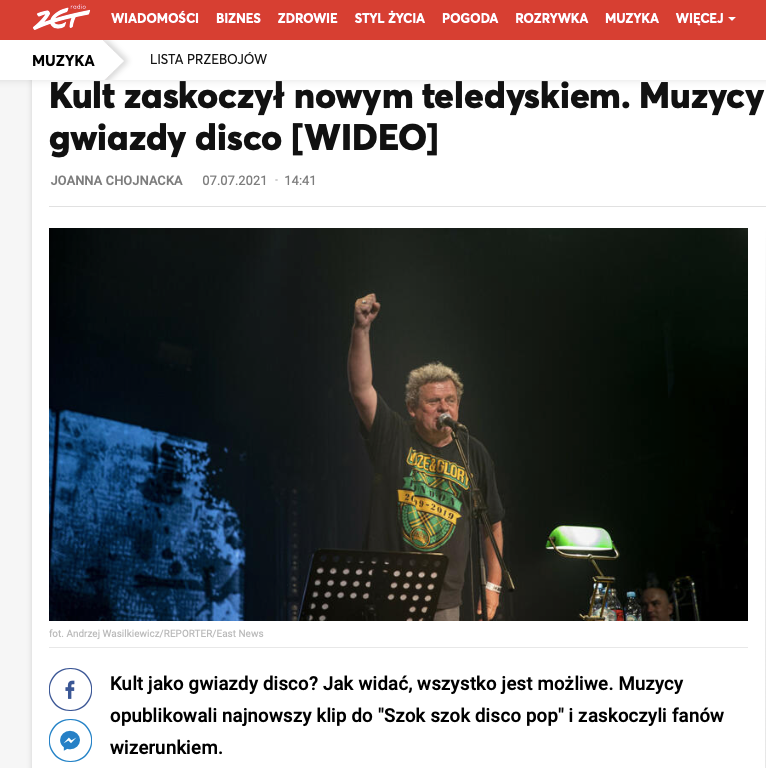 Kult - "Szok szok disco pop"