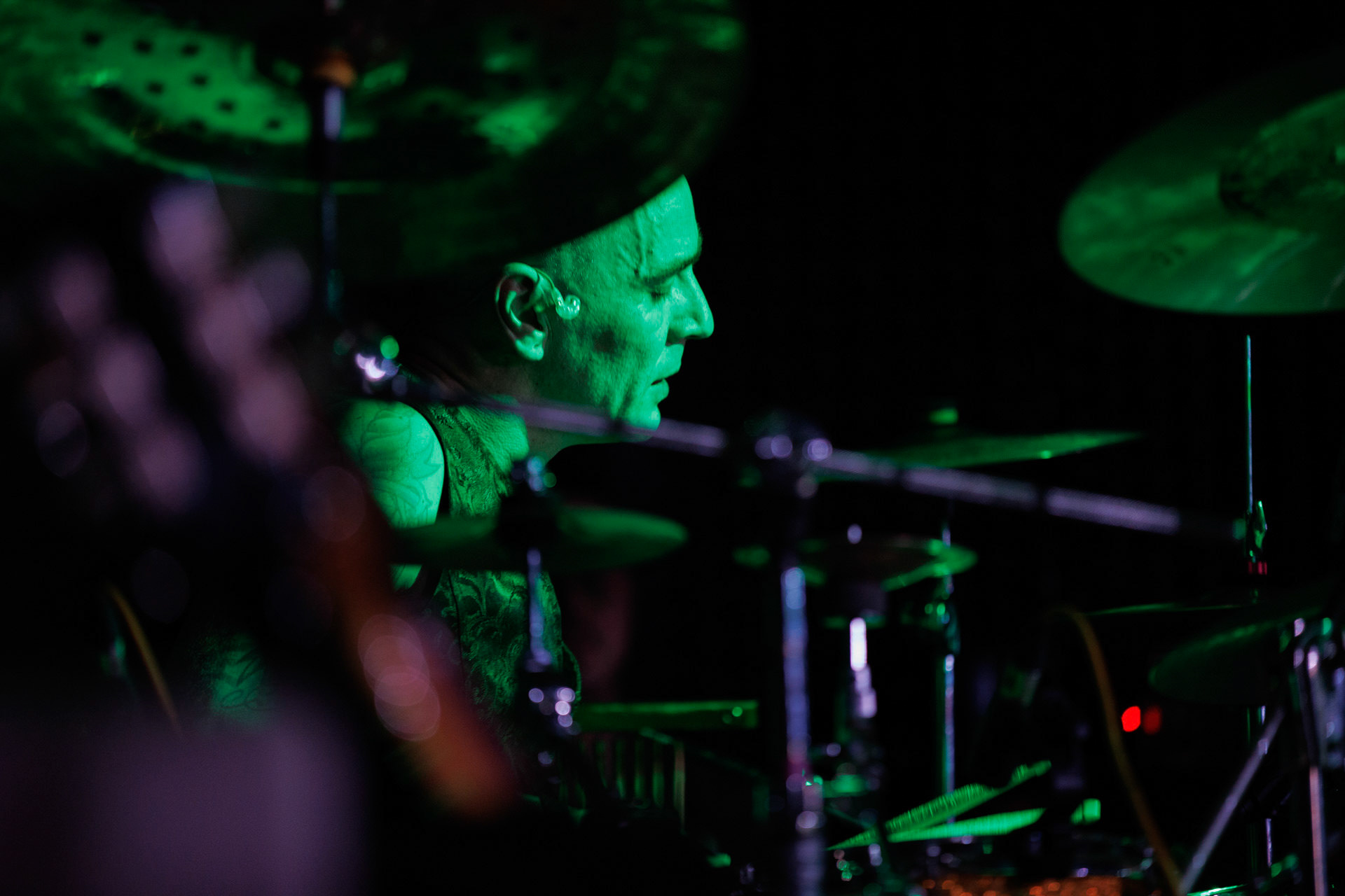 12.11.2021 Lipali - koncert Warszawa klub Remont.Najnowszy album „MOSTY, RZEKI, LUDZIE”.Lukasz Luk Jeleniewski - perkusja, Rock, rock progresywny, rock alternatywny, polski rock.fot. Andrzej kaziq Wasilkiewicz/Reporter