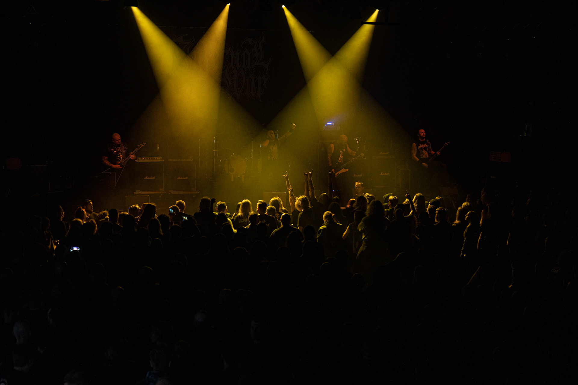 21.12.2019 Metalowa Wigilia 2019 w warszawskiej Progresji.
Koncert zespołu Infernal War, polski blackmetal.
Massive Music 
fot. Andrzej Wasilkiewicz/REPORTER