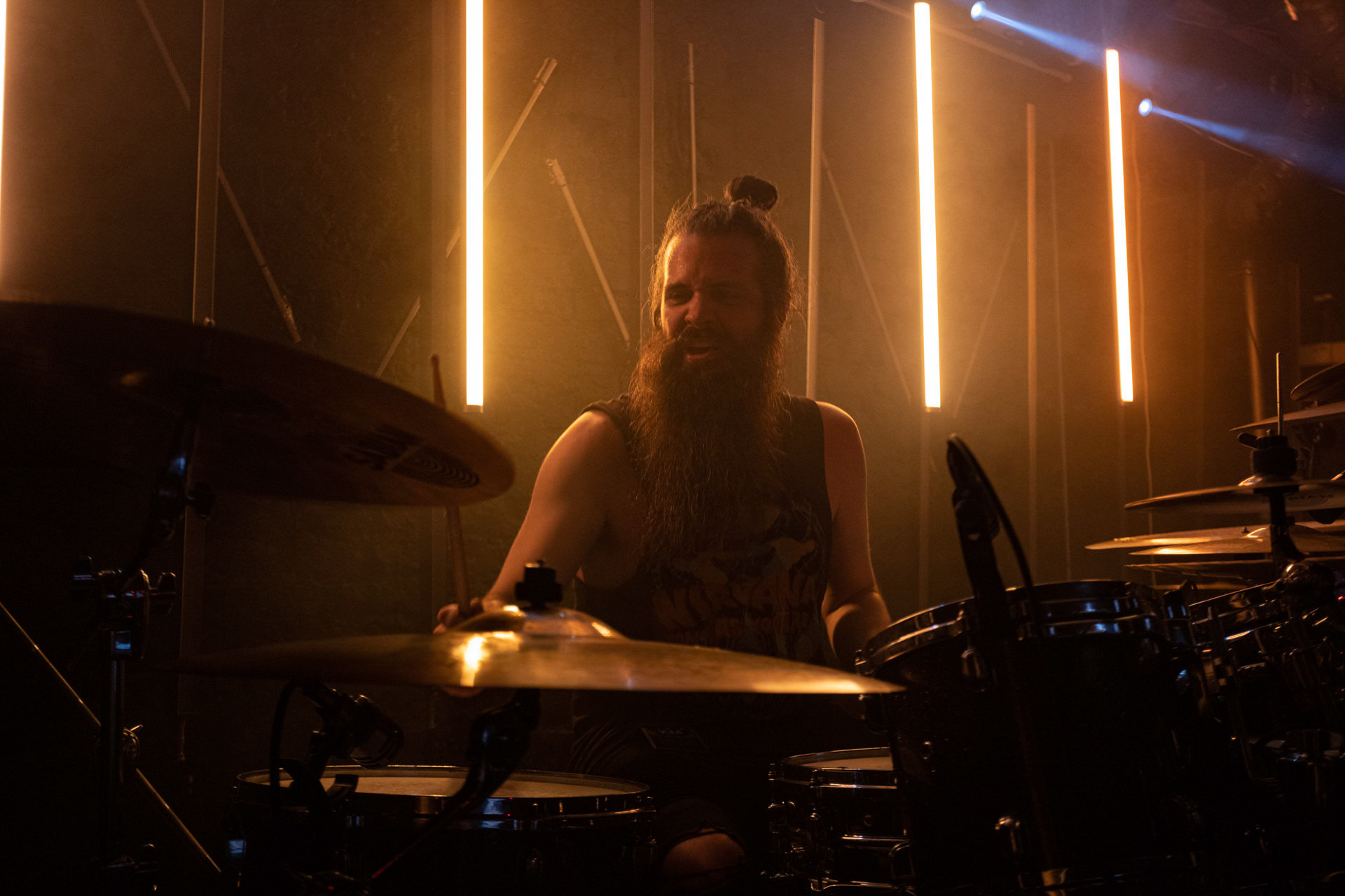 13.09.2022 VOYAGER - Warsaw pop/prog/power/rock/metal.Danny Estrin - Lead Vocals/Keys/Programming,Simone Dow - Guitars,Alex Canion - Bass/Backing Vocals,Scott Kay - Guitars,Ashley Doodkorte - Drums,Produkcja Knock Out Productions,Hydrozagadkafot. Andrzej Wasilkiewicz/kaziq.com