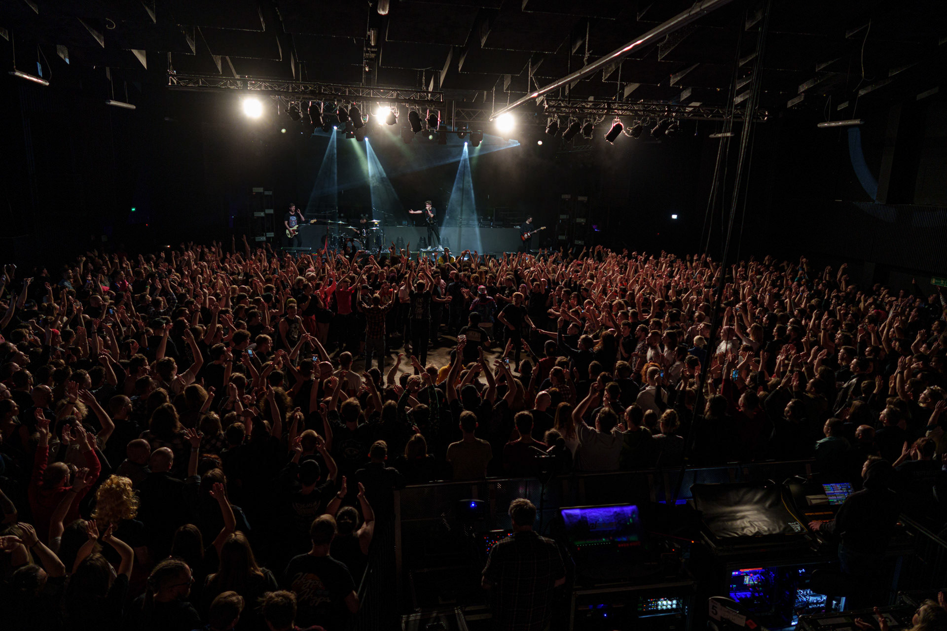 18.03.2023 - HOLDING ABSENCE - post-rock, alternative rock, w warszawskiej Progresji.Knock Out Productions. Fot. Andrzej Wasilkiewicz/Reporter
