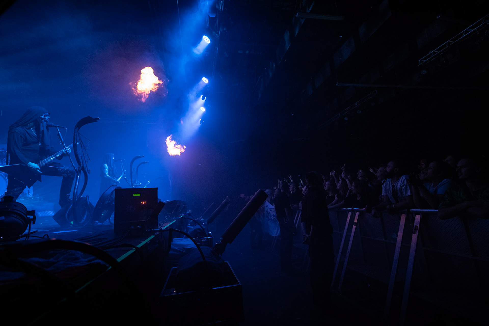 BEHEMOTH - Polska - death metal, black metal
Adam NERGAL Darski -  Guitars,
INFERNO - Drums ov Annihilation and Artillery,
ORION - Bass Guitars,
SETH -  Lead Guitars,
koncert w Warszawskiej Progresji w ramach trasy Ecclesia Diabolica Baltica.
fot. Andrzej Wasilkiewicz/Reporter