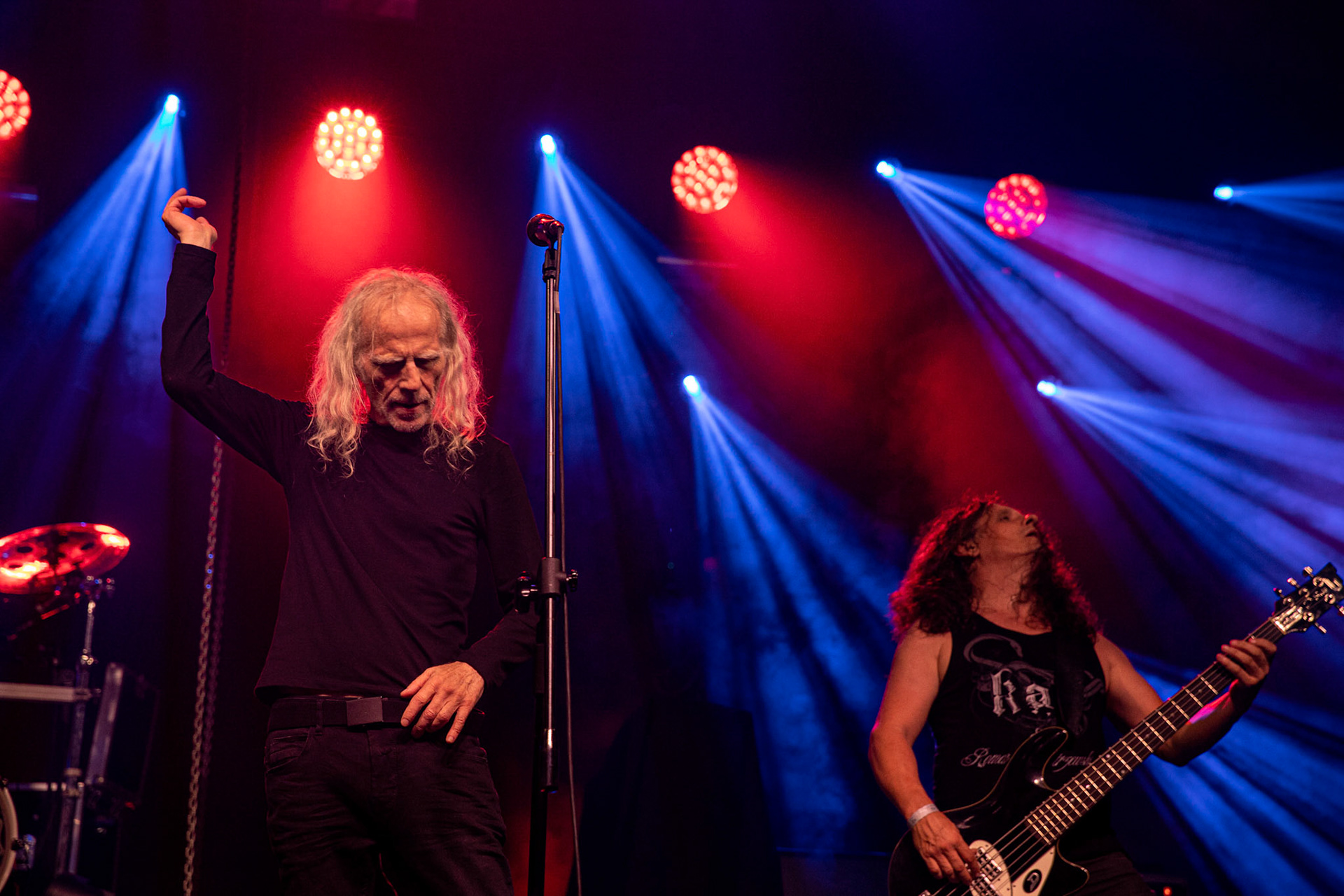 12.09.2021 - KAT i Roman Kostrzewski - koncert "Do zobaczenia w piekle" Wroclaw, Centrum Koncertowe A2.  Roman Kostrzewski – wokalJacek Nowak – perkusjaKrzysztof Pistelok – gitaraJacek Hiro – gitaraMichal Laksa – basGościnnie: Adam „Nergal” Darski (Behemoth)Piotr „Peter” Wiwczarek (Vader),Tomasz „Titus” Pukacki (Acid Drinkers)Adrian „Fred” Frelich (Dragon)Krzysztof „Fazi” Oset (ex-Kat)Piotr „Mancover” Mańkowski (Wolf Spider)Wacław „Vogg” Kiełtyka (Decapitated)Marek „Spider” Pająk (Vader)Jarek „Gronos” Gronowski (Dragon, ex-Kat)Paweł „Baitel” Pasek (Decapitated) Piotr Radecki (ex-Kat &amp; Roman Kostrzewski)fot. Andrzej kaziq Wasilkiewicz