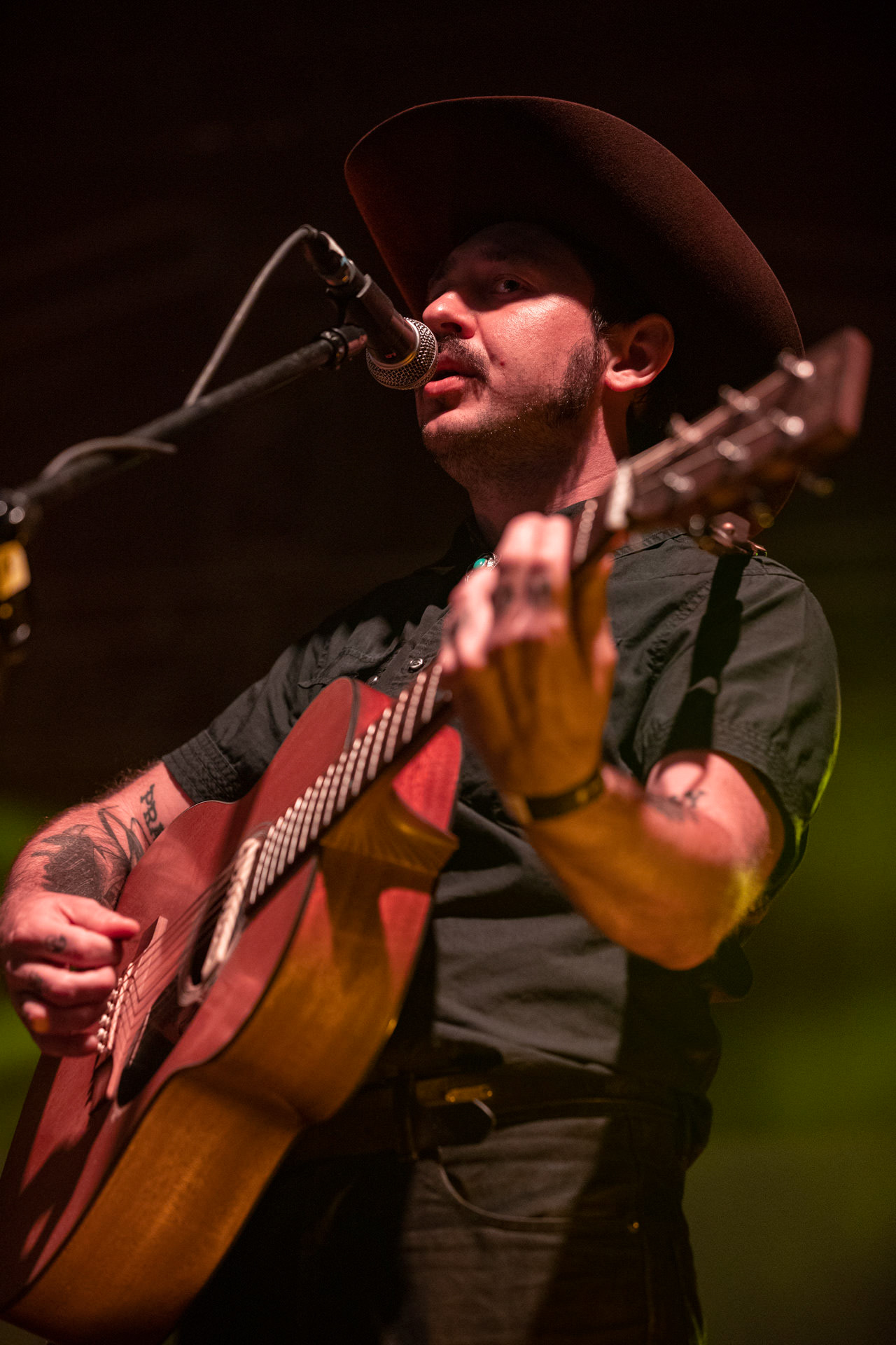 13.08.2021 koncert Me And That Man w Warszawie,Letnia scena Progresji, Gramy do Woli.n/z Sasha Boole - gitara, wokal,Fot. Andrzej Wasilkiewicz/Reporter