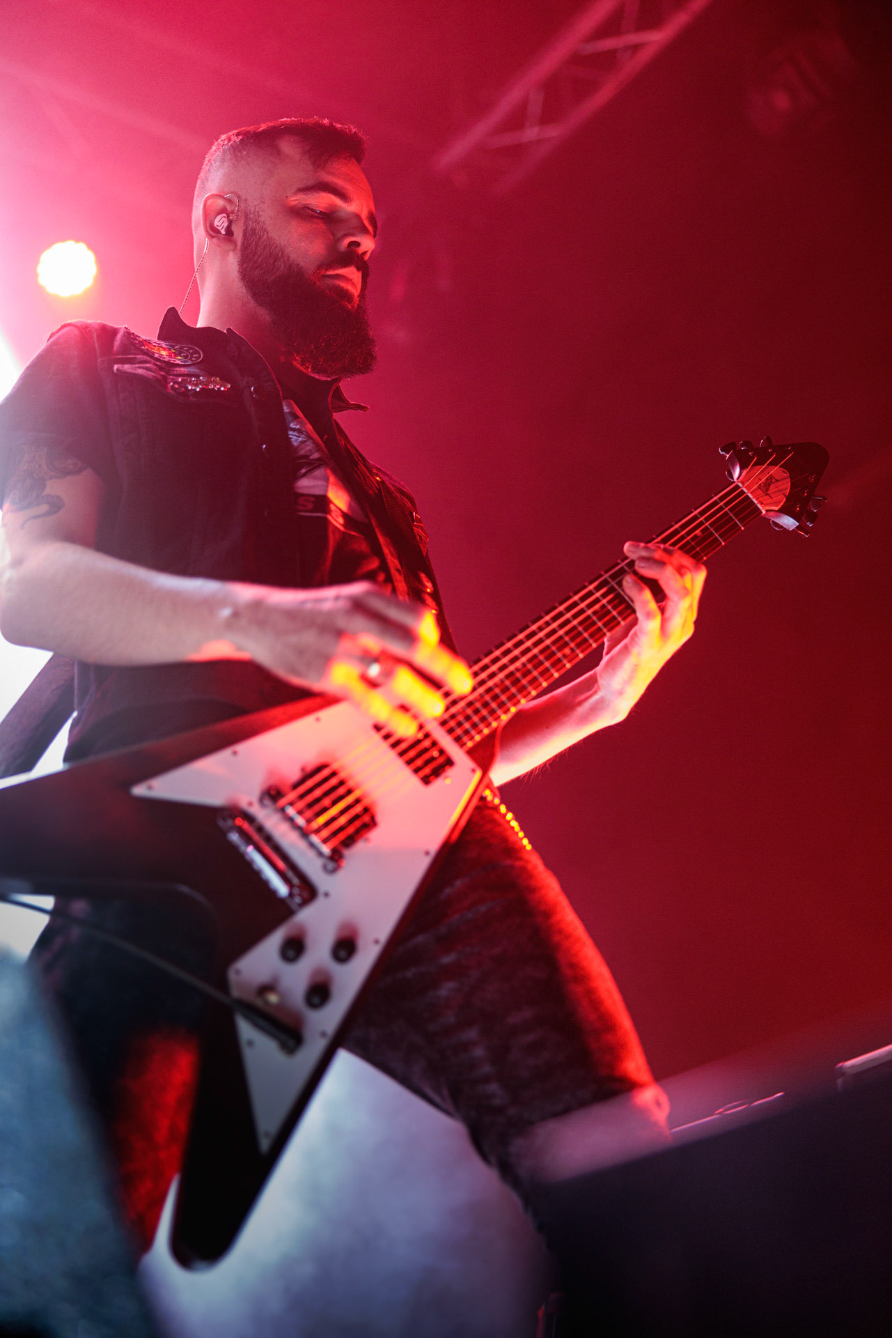 Dopelord - na warszawskim koncercie Vader w Progresji, down-tempo, stoner, metal, n/z Pawel Mioduchowski - gitara, wokal,n/z Grzegorz Pawłowski - gitara prowadząca,n/z Piotr Zin - gitara basowa, wokal,n/z Tomasz Walczak - perkusja,Left Hand Sounds, Knock Out Productions, Massive Music,fot. Andrzej Wasilkiewicz/Reporter