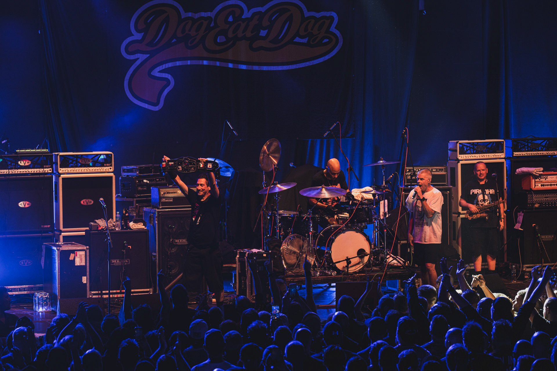 8.08.2023 Dog Eat Dog - Warszawa klub Progresja,Produkcja Knock Out Productions. fot. Andrzej Wasilkiewicz/kaziq.com