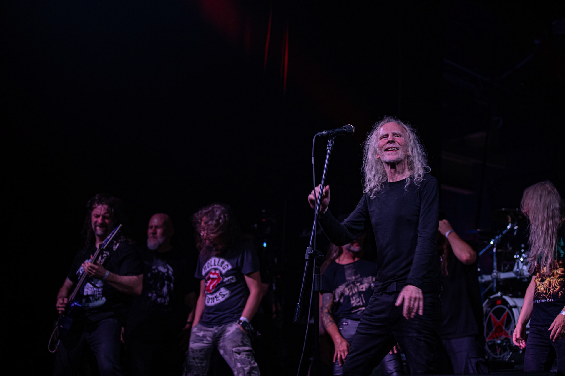 12.09.2021 - KAT i Roman Kostrzewski - koncert "Do zobaczenia w piekle" Wroclaw, Centrum Koncertowe A2.  Roman Kostrzewski – wokalJacek Nowak – perkusjaKrzysztof Pistelok – gitaraJacek Hiro – gitaraMichal Laksa – basGościnnie: Adam „Nergal” Darski (Behemoth)Piotr „Peter” Wiwczarek (Vader),Tomasz „Titus” Pukacki (Acid Drinkers)Adrian „Fred” Frelich (Dragon)Krzysztof „Fazi” Oset (ex-Kat)Piotr „Mancover” Mańkowski (Wolf Spider)Wacław „Vogg” Kiełtyka (Decapitated)Marek „Spider” Pająk (Vader)Jarek „Gronos” Gronowski (Dragon, ex-Kat)Paweł „Baitel” Pasek (Decapitated) Piotr Radecki (ex-Kat &amp; Roman Kostrzewski)fot. Andrzej kaziq Wasilkiewicz