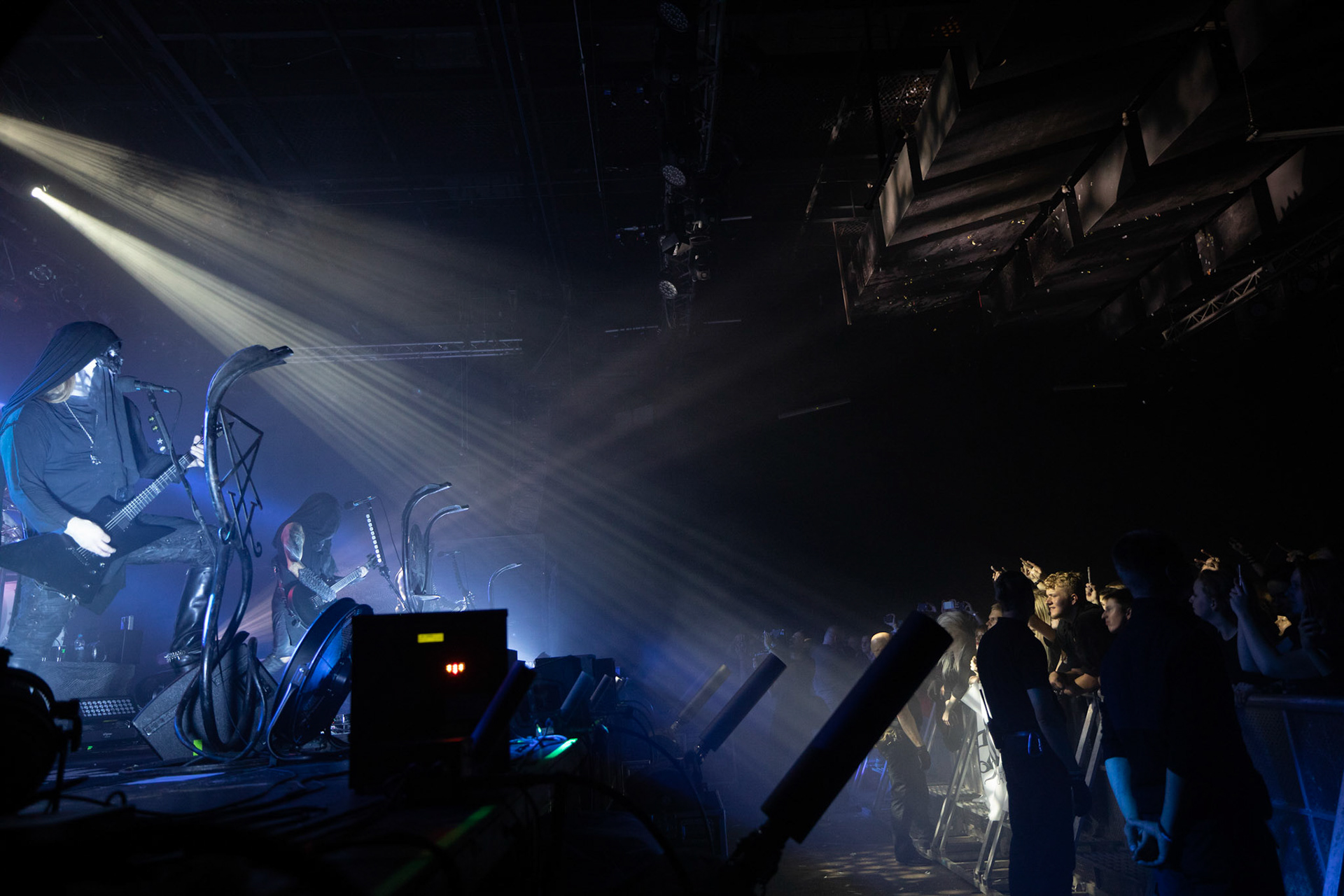 BEHEMOTH - Polska - death metal, black metal
Adam NERGAL Darski -  Guitars,
INFERNO - Drums ov Annihilation and Artillery,
ORION - Bass Guitars,
SETH -  Lead Guitars,
koncert w Warszawskiej Progresji w ramach trasy Ecclesia Diabolica Baltica.
fot. Andrzej Wasilkiewicz/Reporter