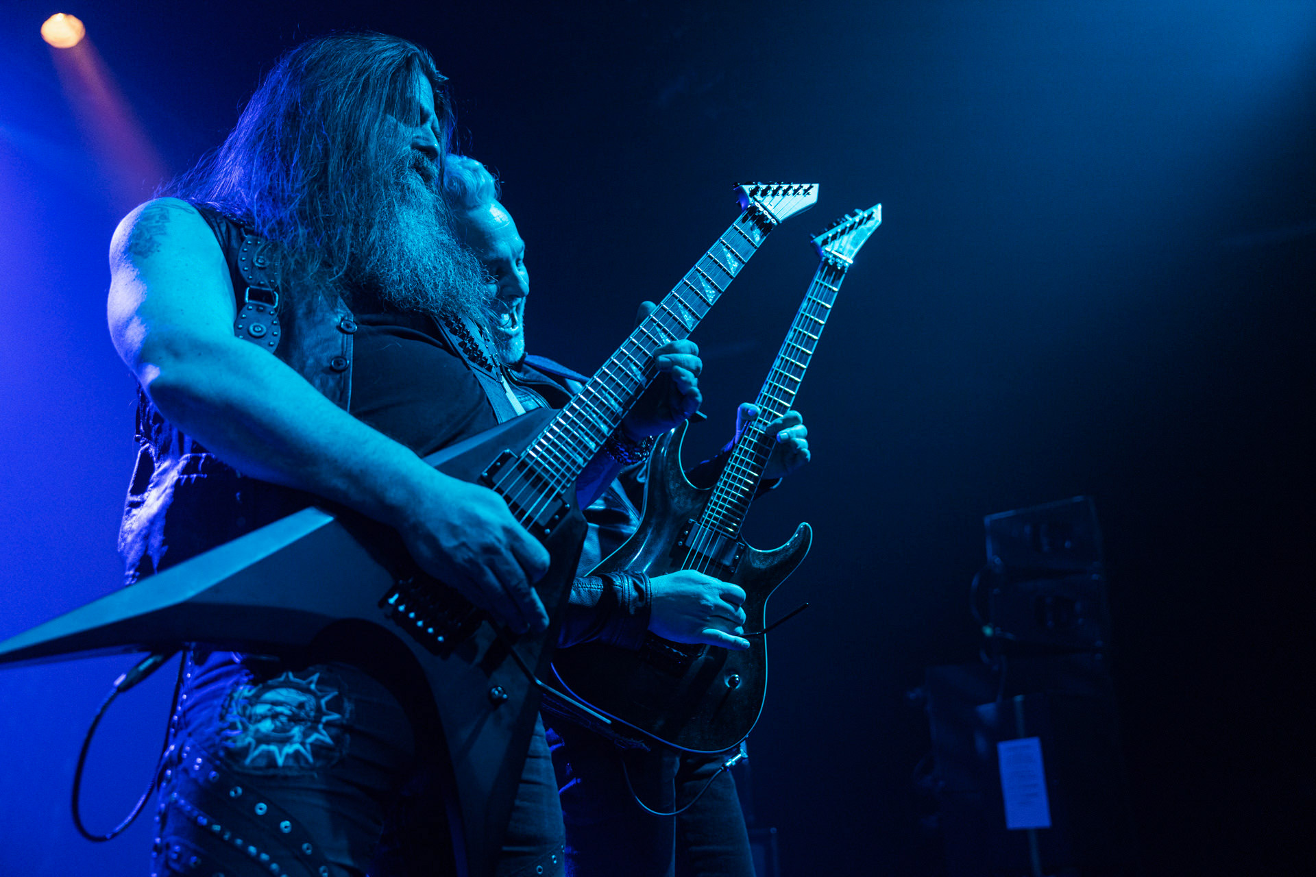 14.04.2023 Soilwork - szwedzki melodic death metal.Knock Out Productions, klub Progresja Warszawa. fot. Andrzej Wasilkiewicz/kaziq.com