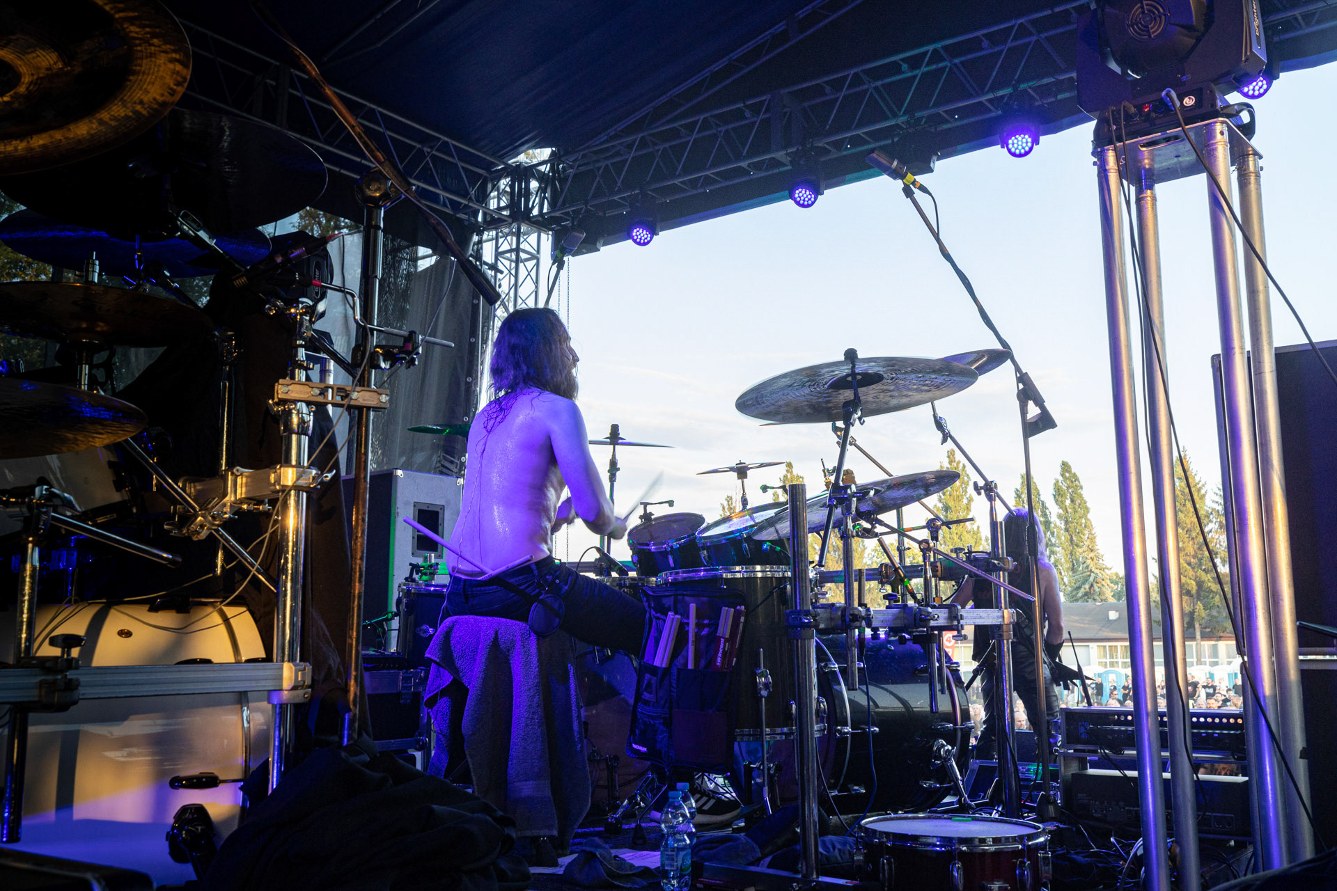 31.07.2021 Vader - koncert warszawska Progresja, Gramy do Woli,n/z Peter: Guitar + Vocalsn/z Pajak: Guitarn/z Hal: Bassn/z James: Drumsfot. Andrzej Wasilkiewicz/Reporter