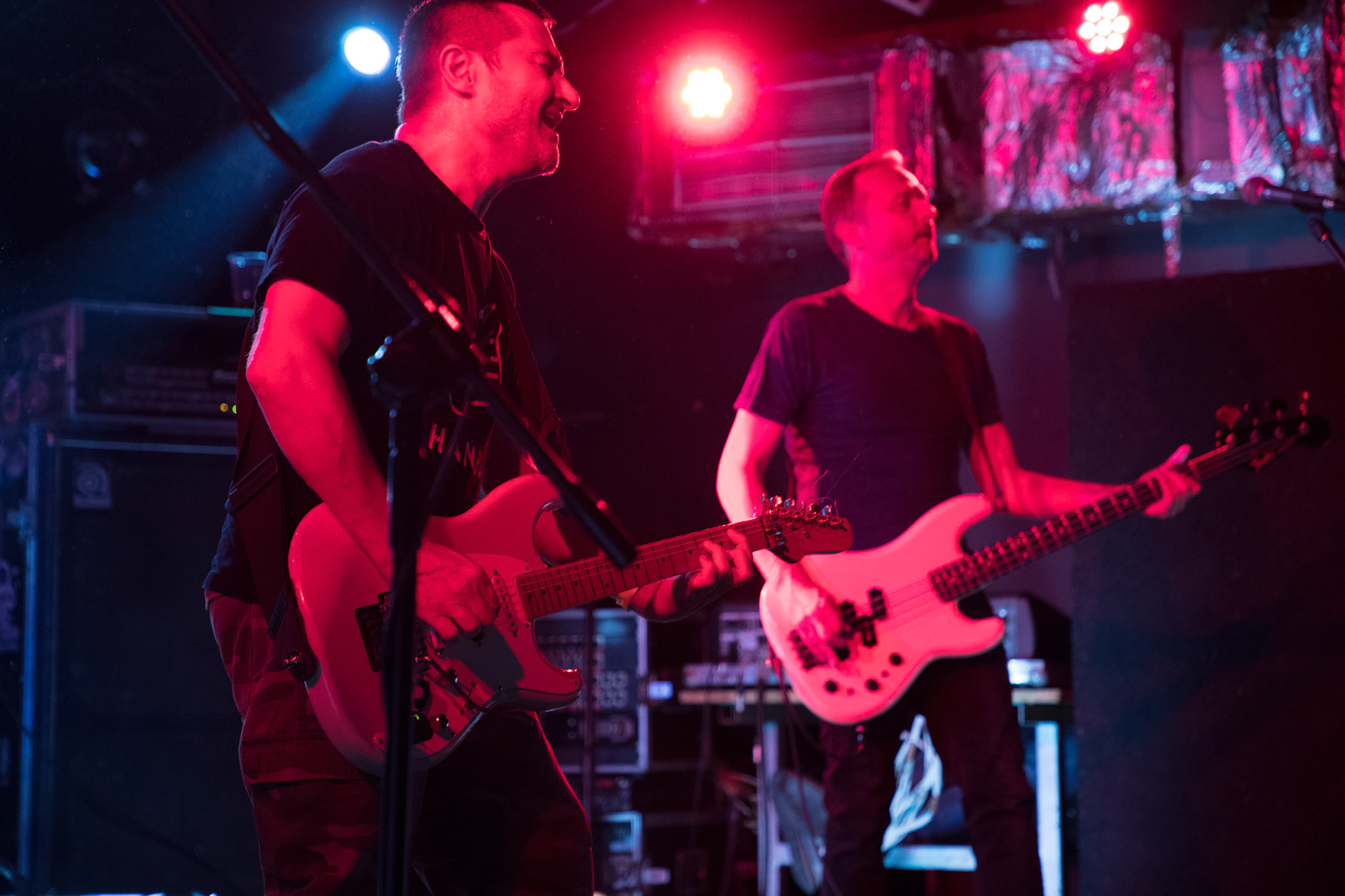 9.12.2017r Dezerter koncert Proxima, Robert Robal Matera gitara, wokal, Krzysztof Grabowski perkusja , Jacek Chrzanowski gitara basowa fot. Andrzej Wasilkiewicz/Reporter