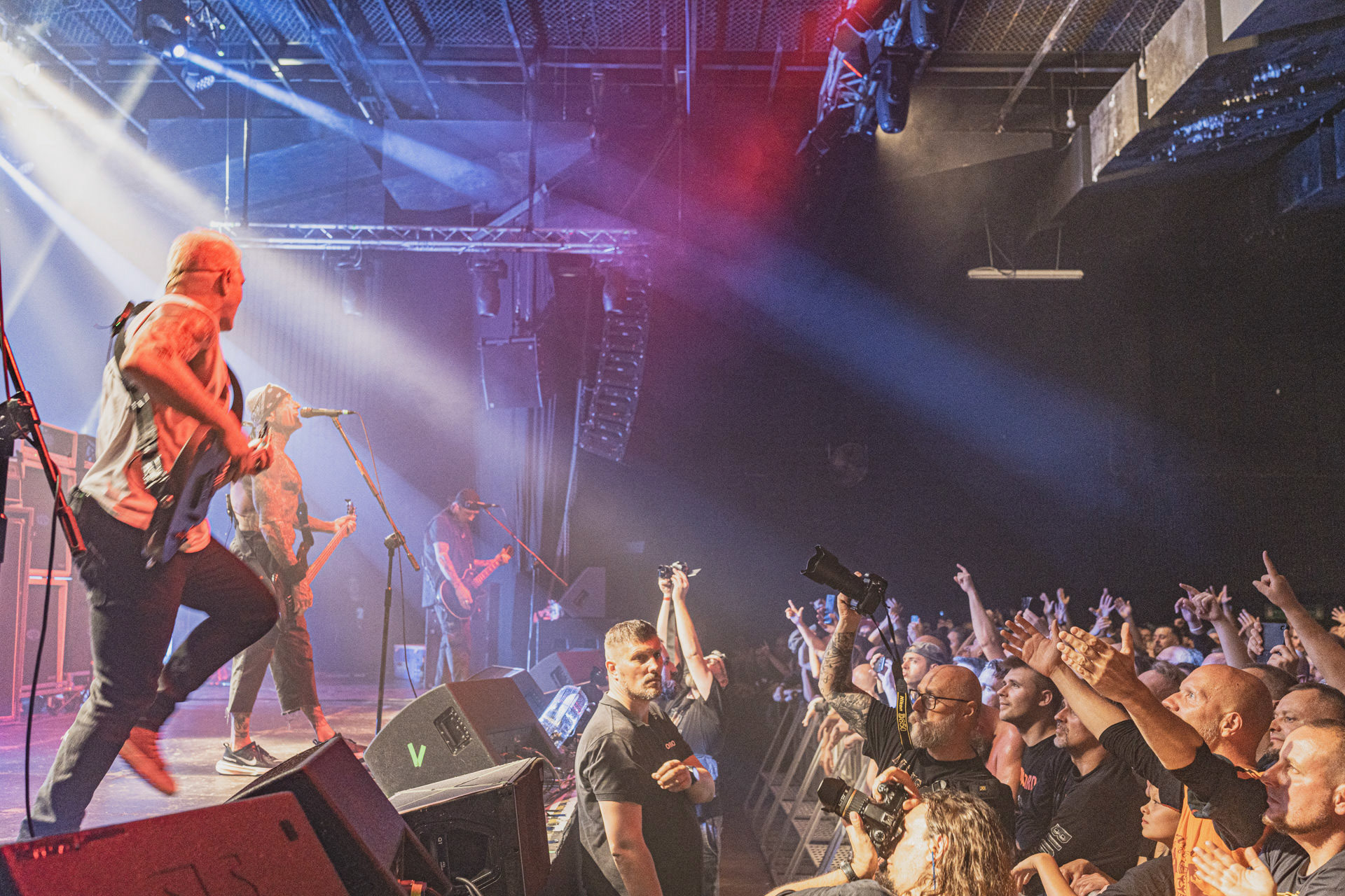 8.08.2023 BIOHAZARD - Warszawa klub Progresja,Produkcja Knock Out Productions. fot. Andrzej Wasilkiewicz/kaziq.com