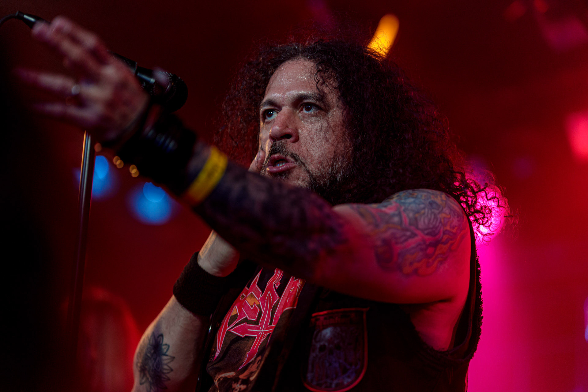 17.03.2023 - MASACRE (death metal, Kolumbia) - Warszawa - VooDoo klub.Left Hand Sounds. fot. Andrzej Wasilkiewicz/kaziq.com