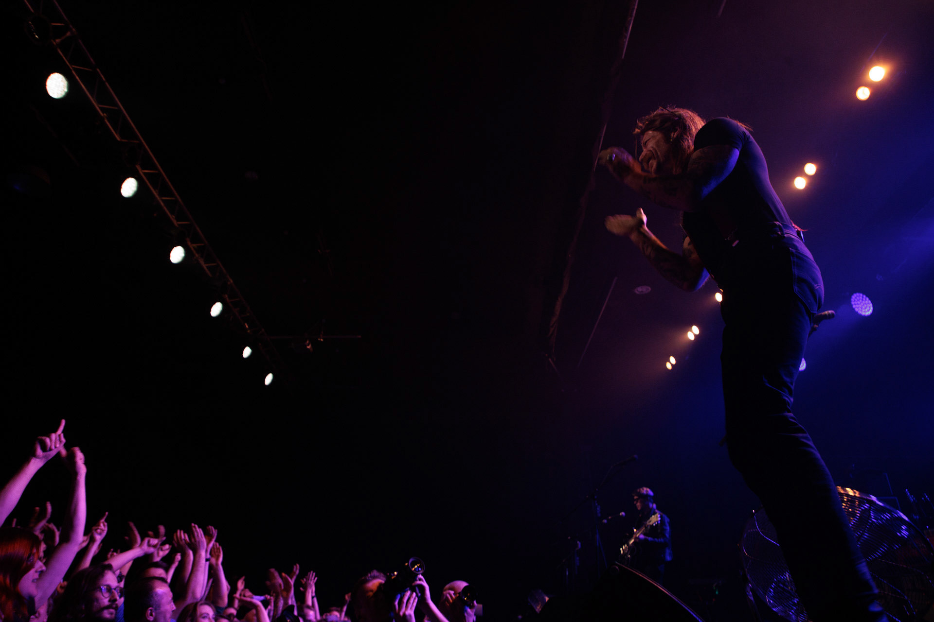 23.05.2022 Eagles of Death Metal - warszawski koncert w klubie Stodola.n/z Jesse Hughes a.k.a. The Devil/Boots Electric – lead vocals, guitar,Produkcja Live Nationfot. Andrzej Wasilkiewicz/Reporter