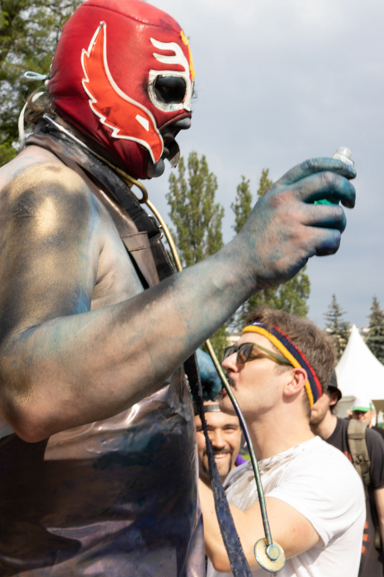 The Novorodkens i Hacrmistrz Gruczol- koncert Zacieralia w warszawskiej Progresji.Gramy Do Woli - Warszawa, Progresja.Fot. Andrzej Wasilkiewicz/Reporter