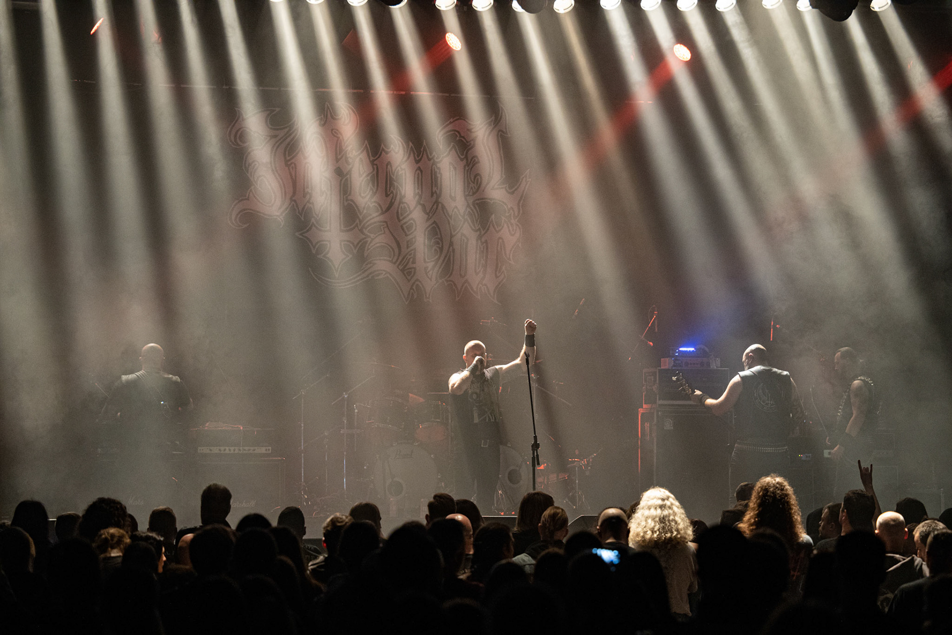 21.12.2019 Metalowa Wigilia 2019 w warszawskiej Progresji.
Koncert zespołu Infernal War, polski blackmetal.
Massive Music 
fot. Andrzej Wasilkiewicz/REPORTER