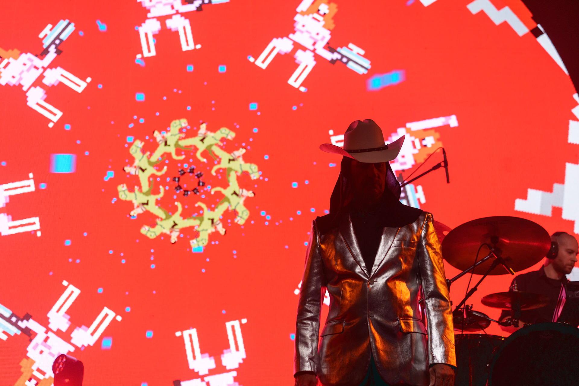 2023.11.19 LAIBACH - koncert warszawska Progresja,  Produkcja Knock Out Productions. fot. Andrzej Wasilkiewicz/Reporter