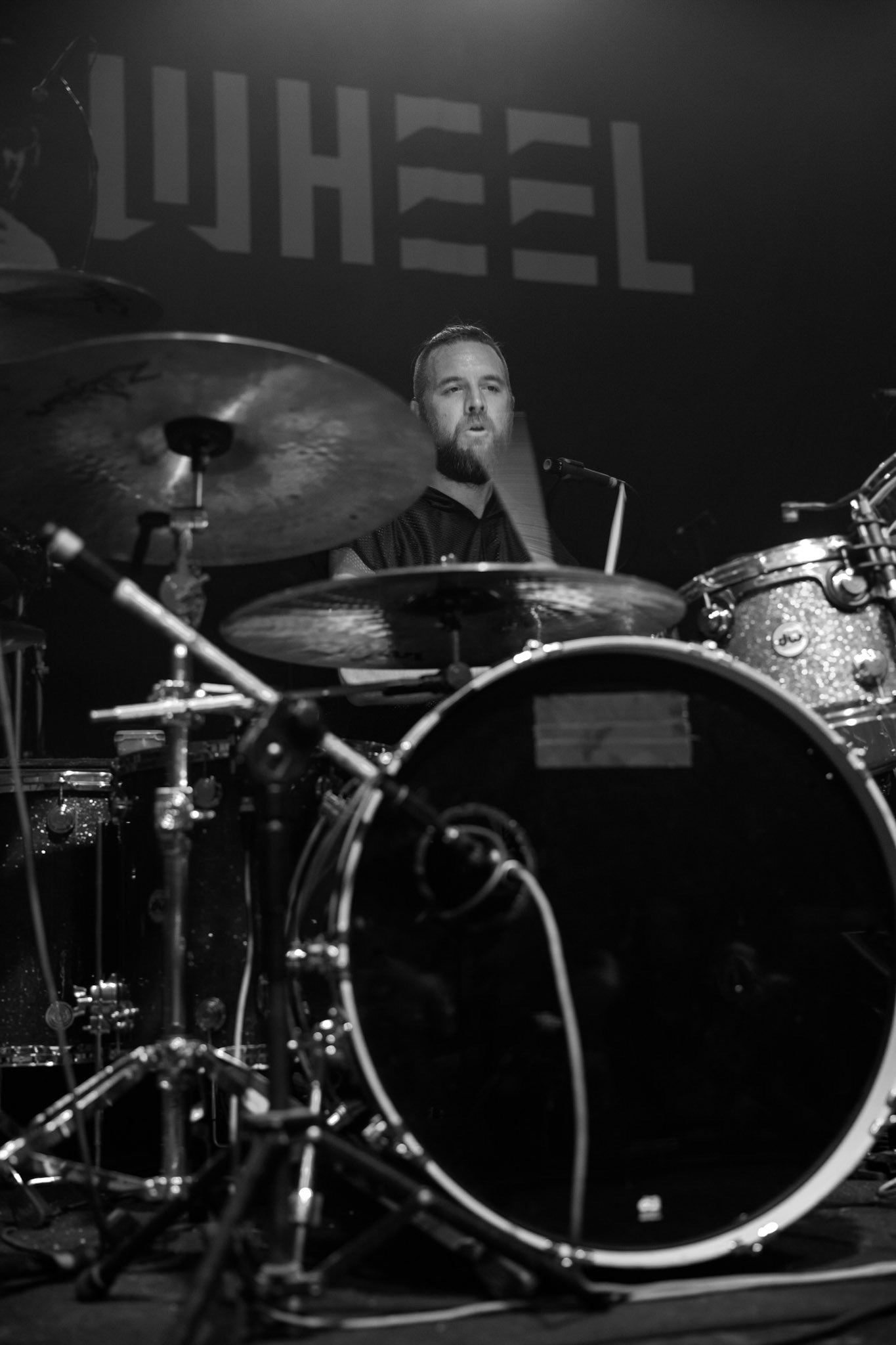 WHEEL - Finlandia/Wielka Brytania. progrock, metal. ames Lascelles - Vocals, Guitar
Roni Seppänen - Lead Guitar
Mikko Määttä - Bass
Santeri Saksala - Drums
Knock Out Productions
Progresja Warszawa. fot. Andrzej Wasilkiewicz/Reporter