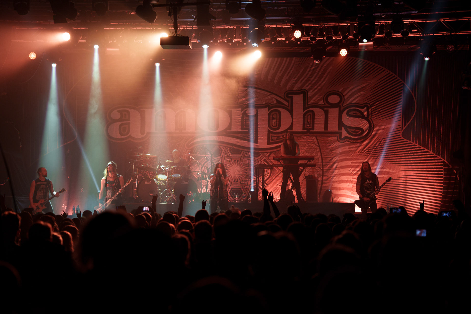 5.12.2022 Amorphis - melodic death metal, folk metal - koncert Warszawa.Knock Out Productions,Klub Progresja, Fot. Andrzej Wasilkiewicz/Reporter