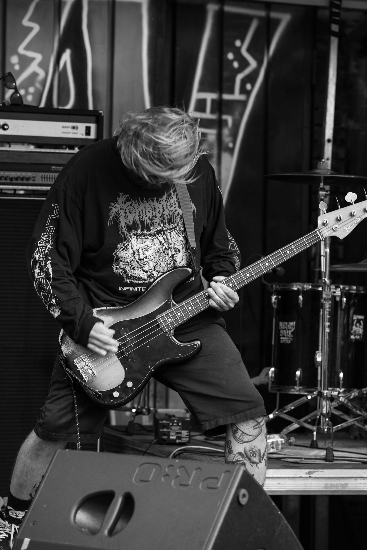 Czerń - koncert 27.06.2020 Warszawa Klub Pogłos. Czerń  hardcore, metal, punk. fot. Andrzej Wasilkiewicz/kaziq.com