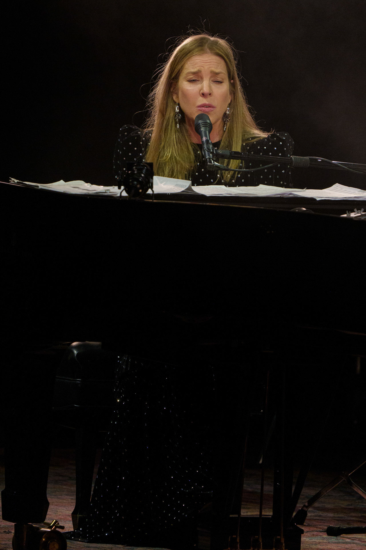 9.05.2023 Kanadyjska ikona jazzu Diana Krall, warszawski koncert na Torwarze. Produkcja Knock Out Productions.fot. Andrzej Wasilkiewicz/Reporter