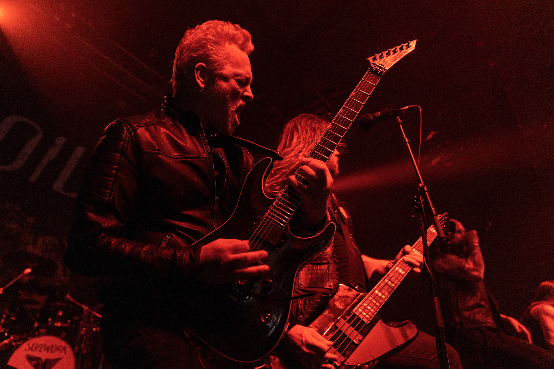 14.04.2023 Soilwork - szwedzki melodic death metal.Knock Out Productions, klub Progresja Warszawa. fot. Andrzej Wasilkiewicz/kaziq.com