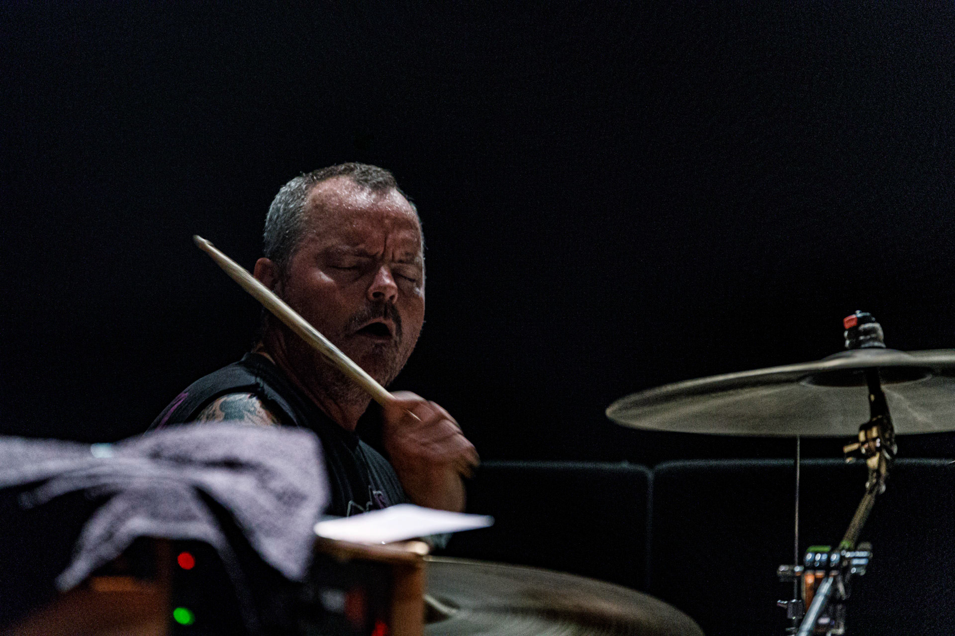 26.06.2022 koncert RED FANG - USA. Relapse Records - stoner, hard rock, metal.Warszawski koncert w klubie Progresja promuje ostatni album amerykanow - Arrows wydany w 2021r.Produkcja WiniaryBookings. Patronat koncertu Antyradio.fot. Andrzej Wasilkiewicz/Reporter