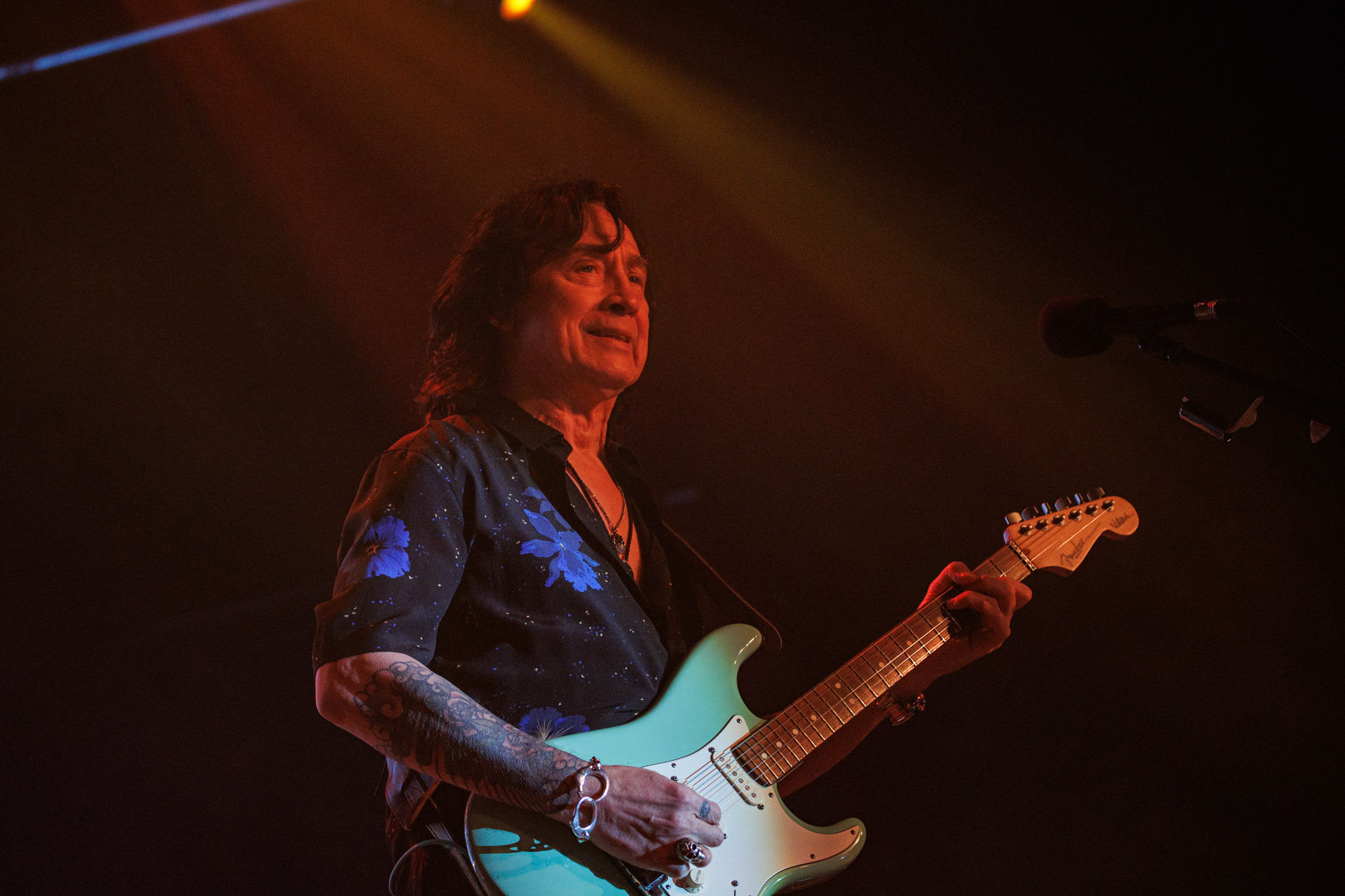 Koncerty Lady Pank - LP1 - w Klubie Stodola. LP1 - 35 lata od premiery albumu.n/z. Jan Borysewicz – gitara,  Fot. Andrzej kaziq Wasilkiewicz/Reporter