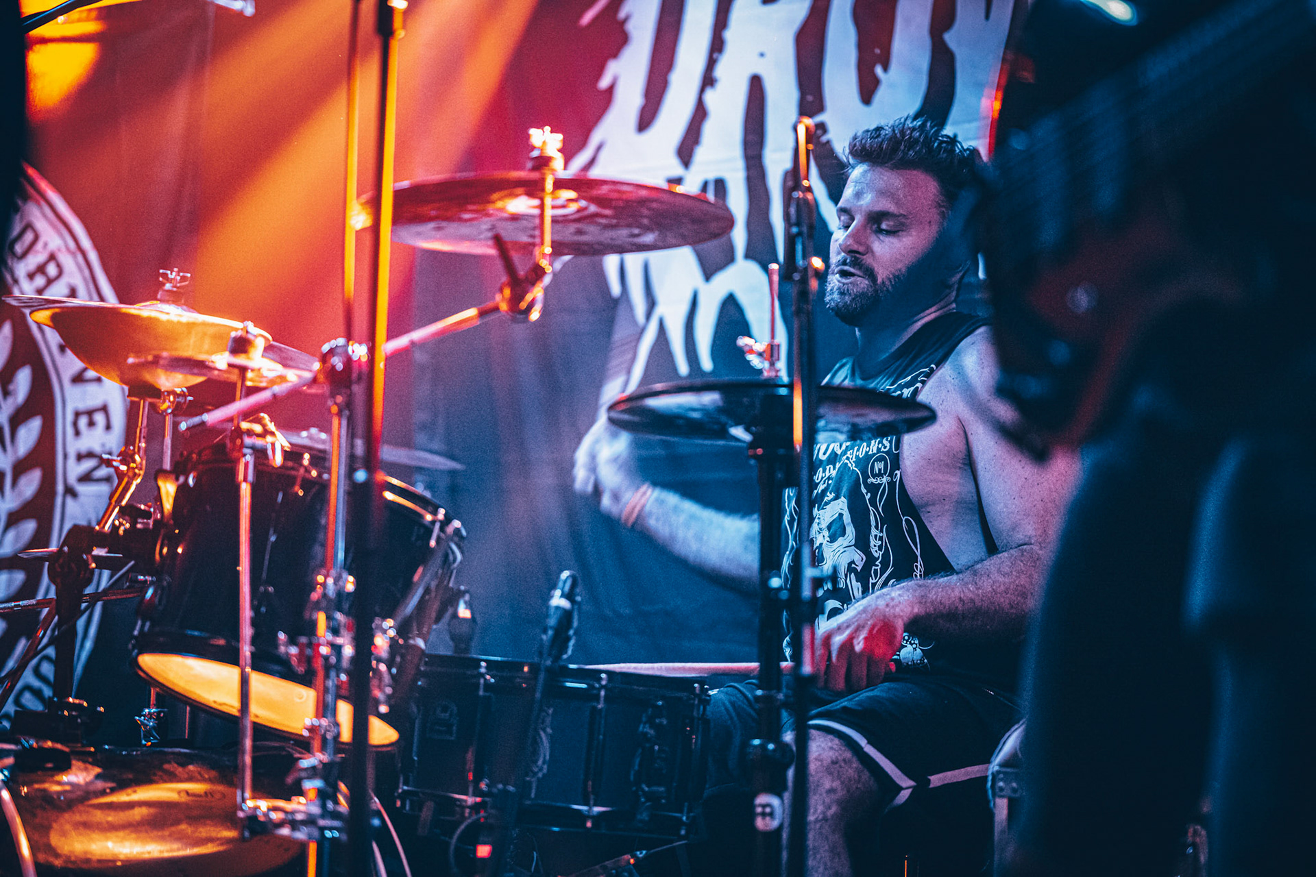 2026.01.16 Drown My Day, Frozen Hardcore Fest 2026, Klub Mechanik Warszawa. fot. Andrzej Wasilkiewicz/kaziq.com