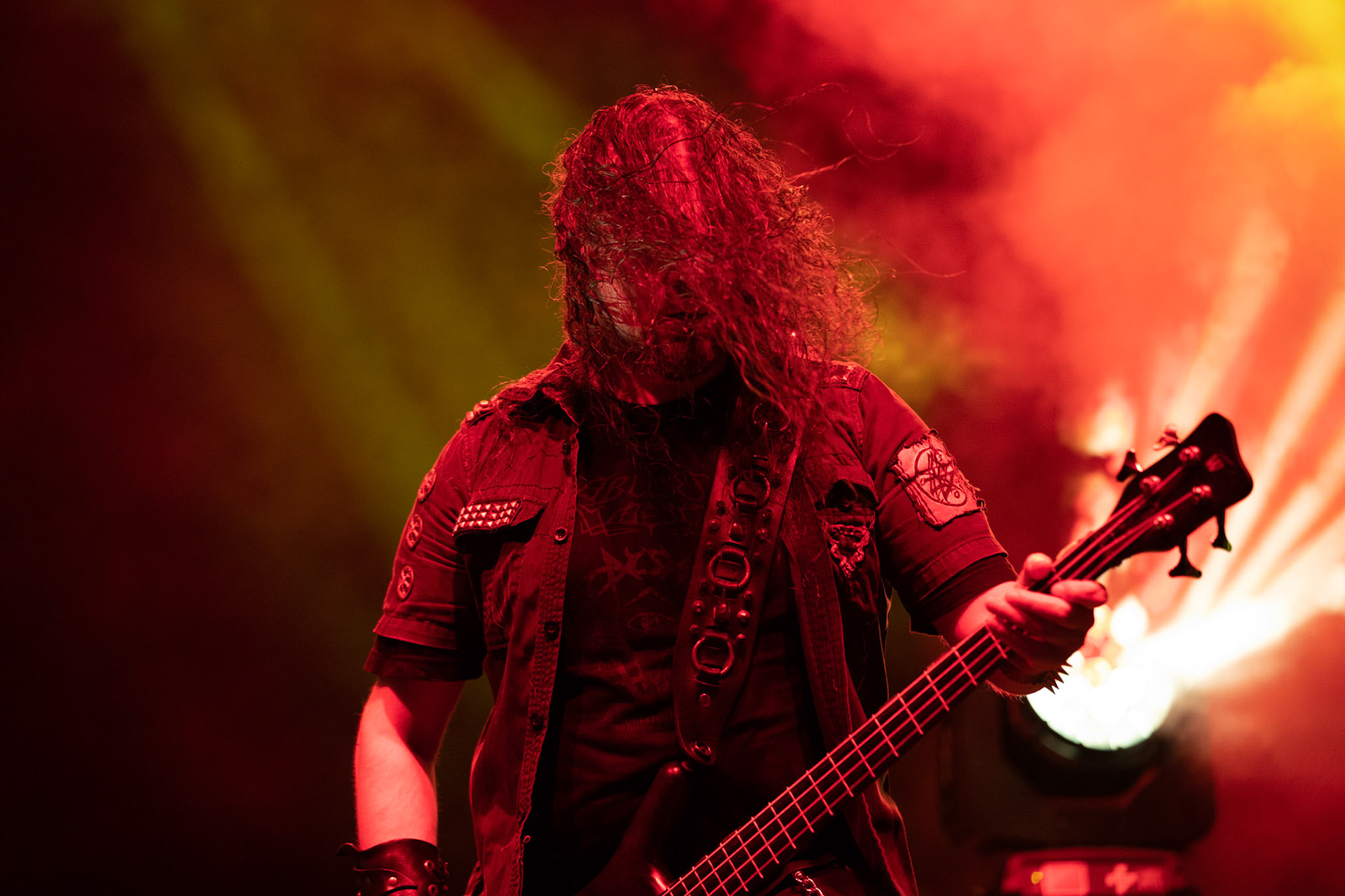 Vader - Death Metal - koncert w ramach Blitzkrieg MMXX warszawskia Progresja, Peter: Guitar + VocalsPajak: GuitarHal: BassJames: Drumsfot. Andrzej kaziq Wasilkiewicz/Reporter