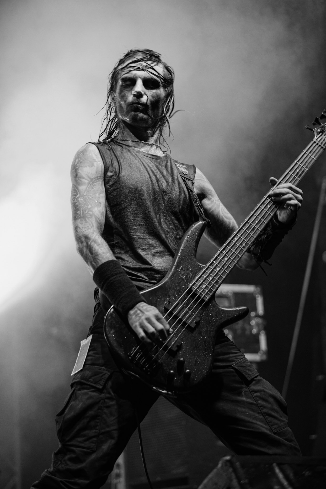 Marduk, koncert w ramach Blitzkrieg MMXX warszawska Progresja, black metal, Szwecja, Massive Music Rock The Nation America.fot. Andrzej kaziq Wasilkiewicz/Reporter