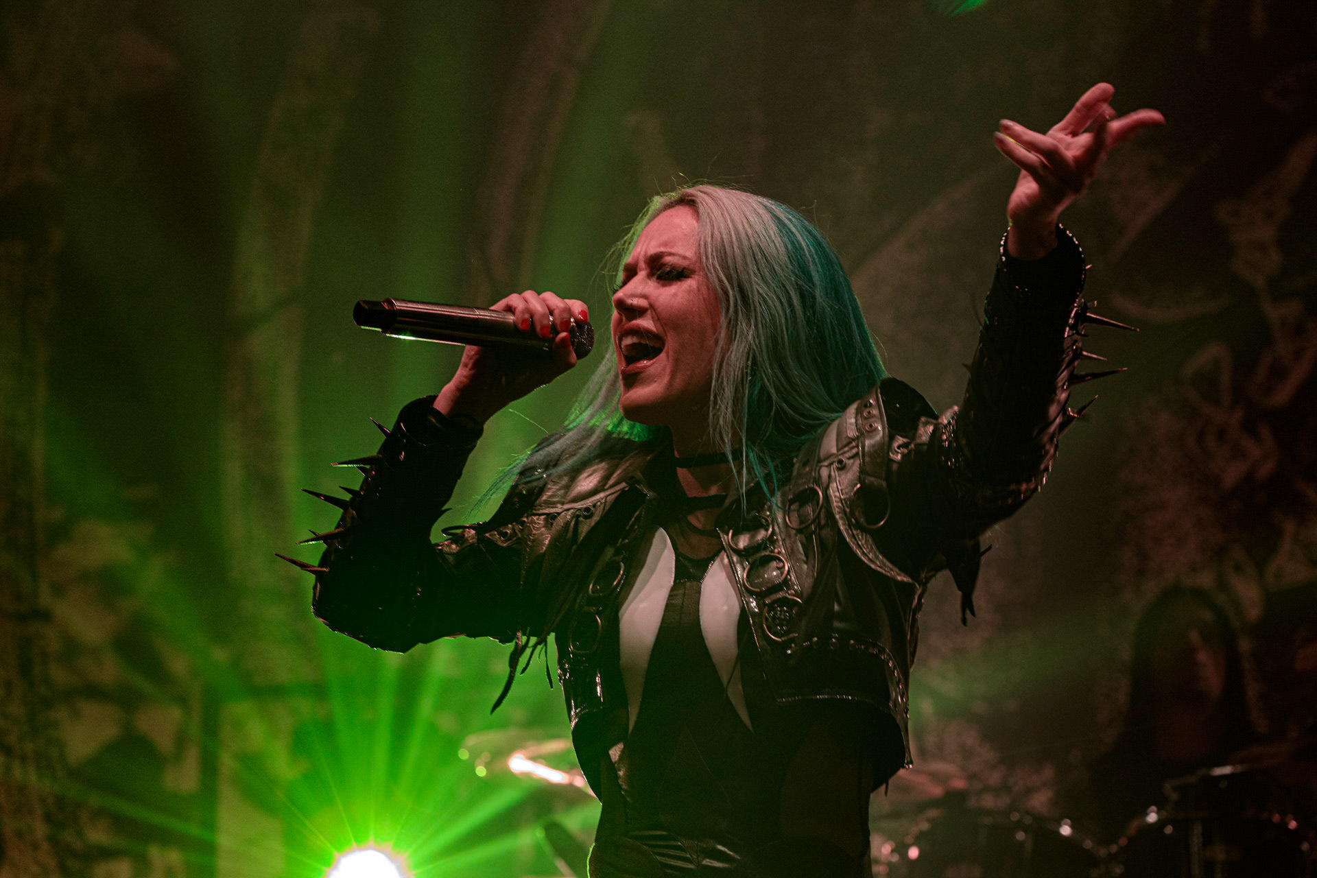 19.10.2022 ARCH ENEMY  - The European Siege 2022,Spodek Katowice Poland,fot. Andrzej Wasilkiewicz/Reporter