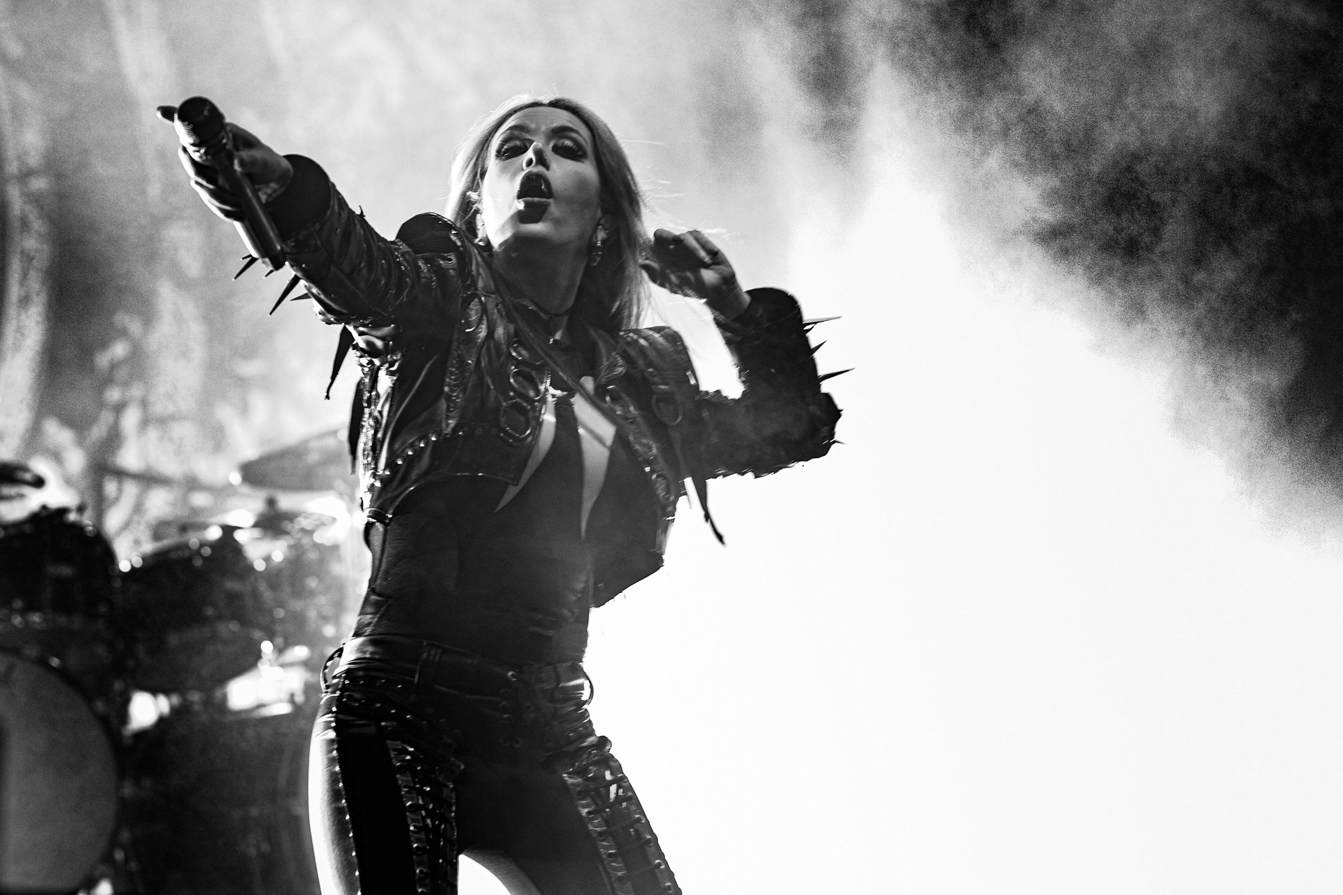 19.10.2022 ARCH ENEMY  - The European Siege 2022,Spodek Katowice Poland,fot. Andrzej Wasilkiewicz/Reporter