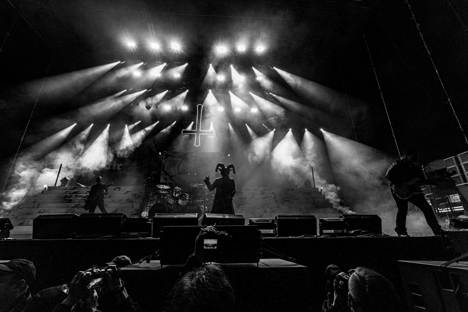 4.06.2022 Mercyful Fate Mystic Festival 2022 Gdansk. King Diamond, Kim Bendix Petersen,Mystic Coalition.fot. Andrzej Wasilkiewicz/Reporter