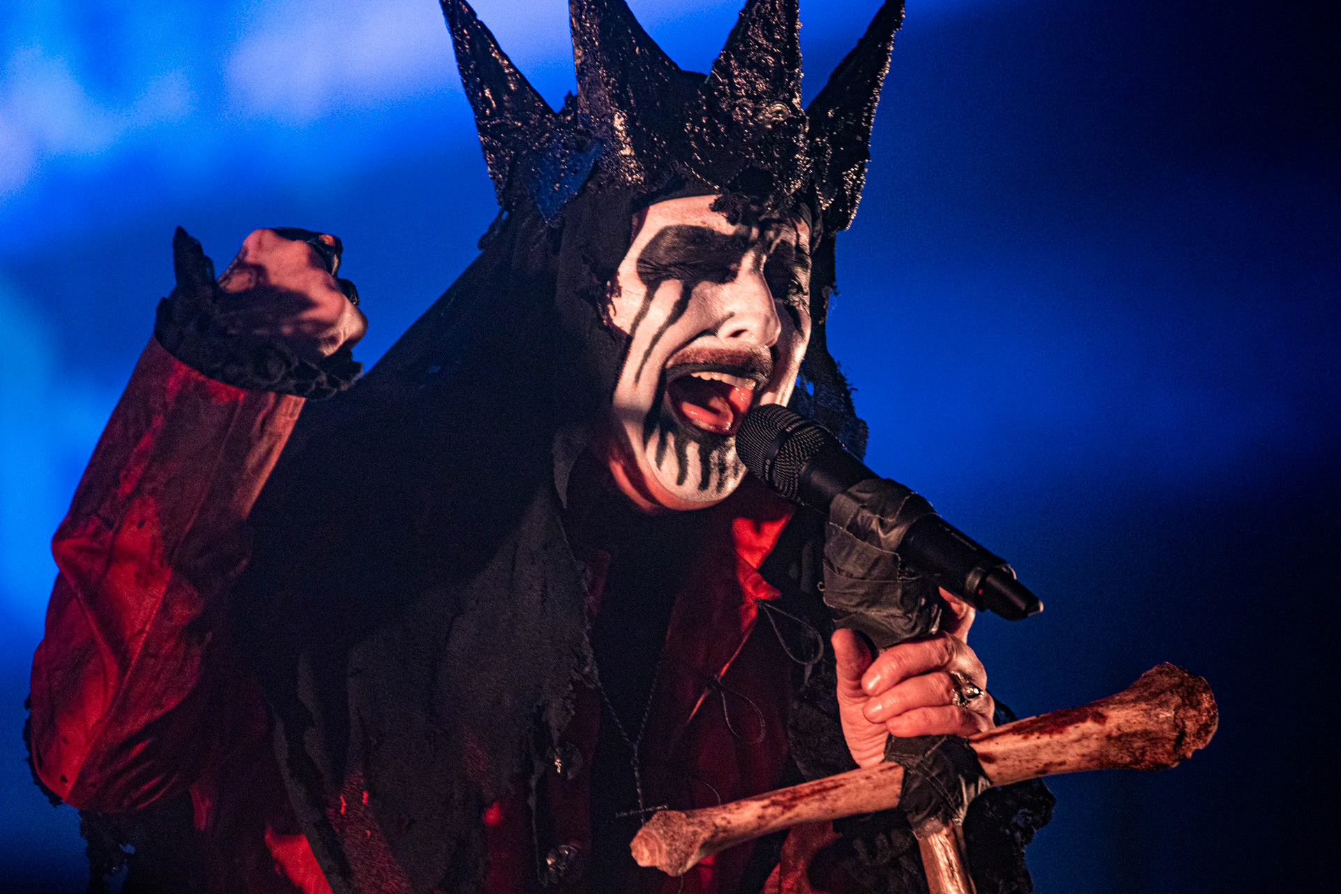 4.06.2022 Mercyful Fate Mystic Festival 2022 Gdansk. King Diamond, Kim Bendix Petersen,Mystic Coalition.fot. Andrzej Wasilkiewicz/Reporter