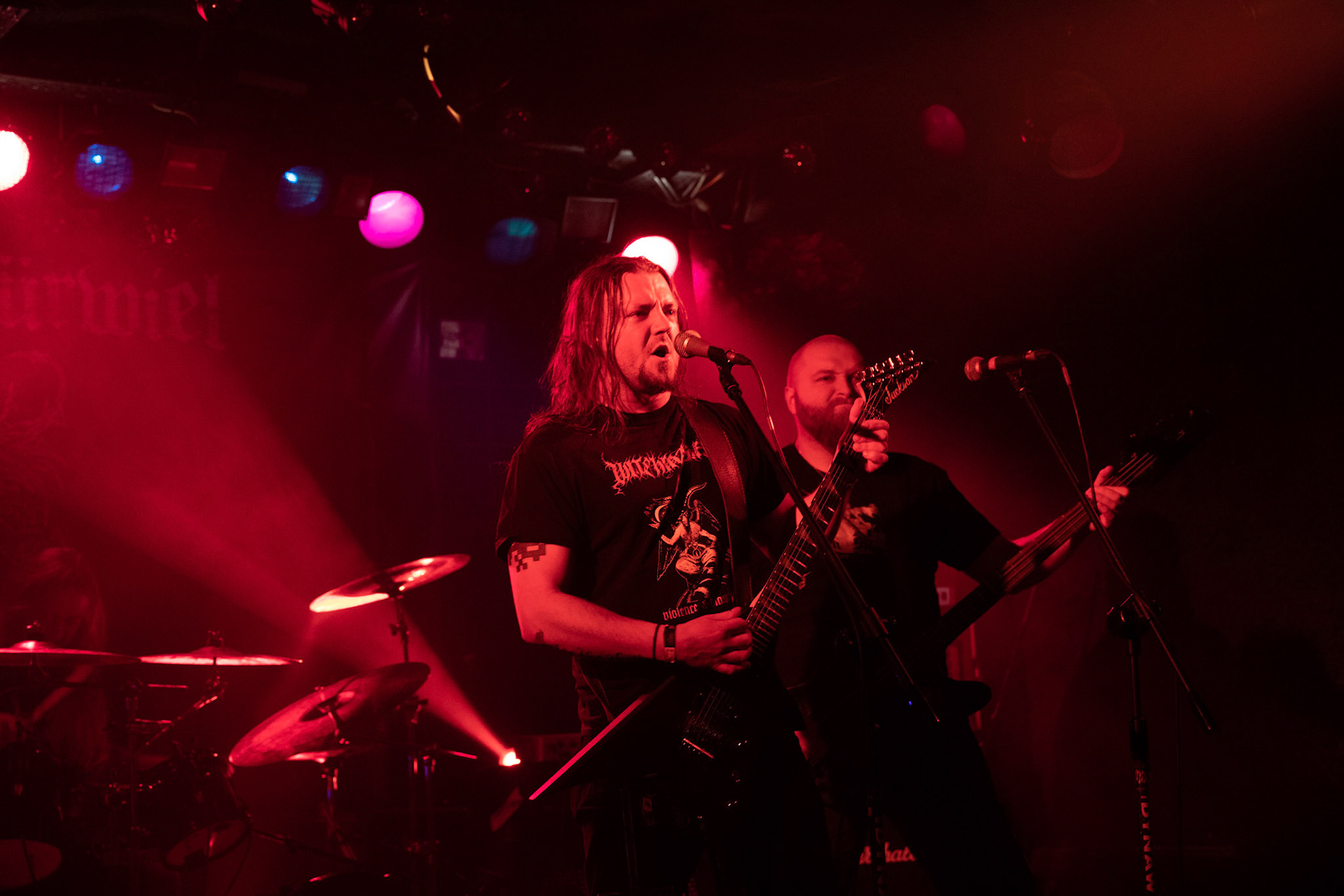 14.01.2019r. Brüdny Skürwiel, trasa XX years of Violence & Blasphemy klub VooDoo Warszawa. fot. Andrzej Wasilkiewicz/Reporter