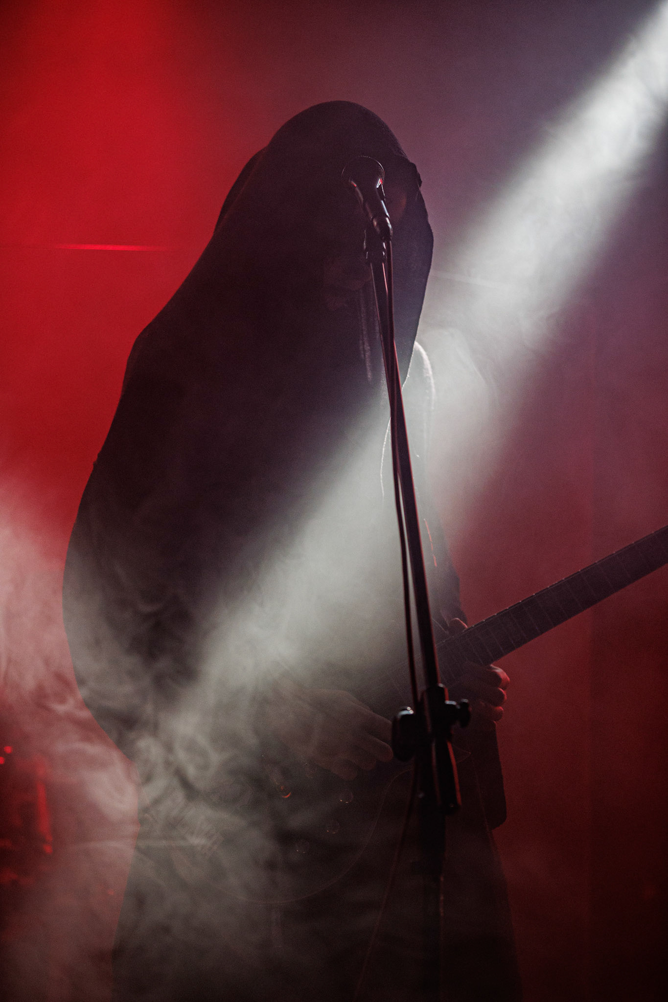 Amalekim blackmetal, pure black metal.Koncert Czwarta Fala MMXXII klub VooDoo Warszawa.Fot. Andrzej Wasilkiewicz/kaziq.com