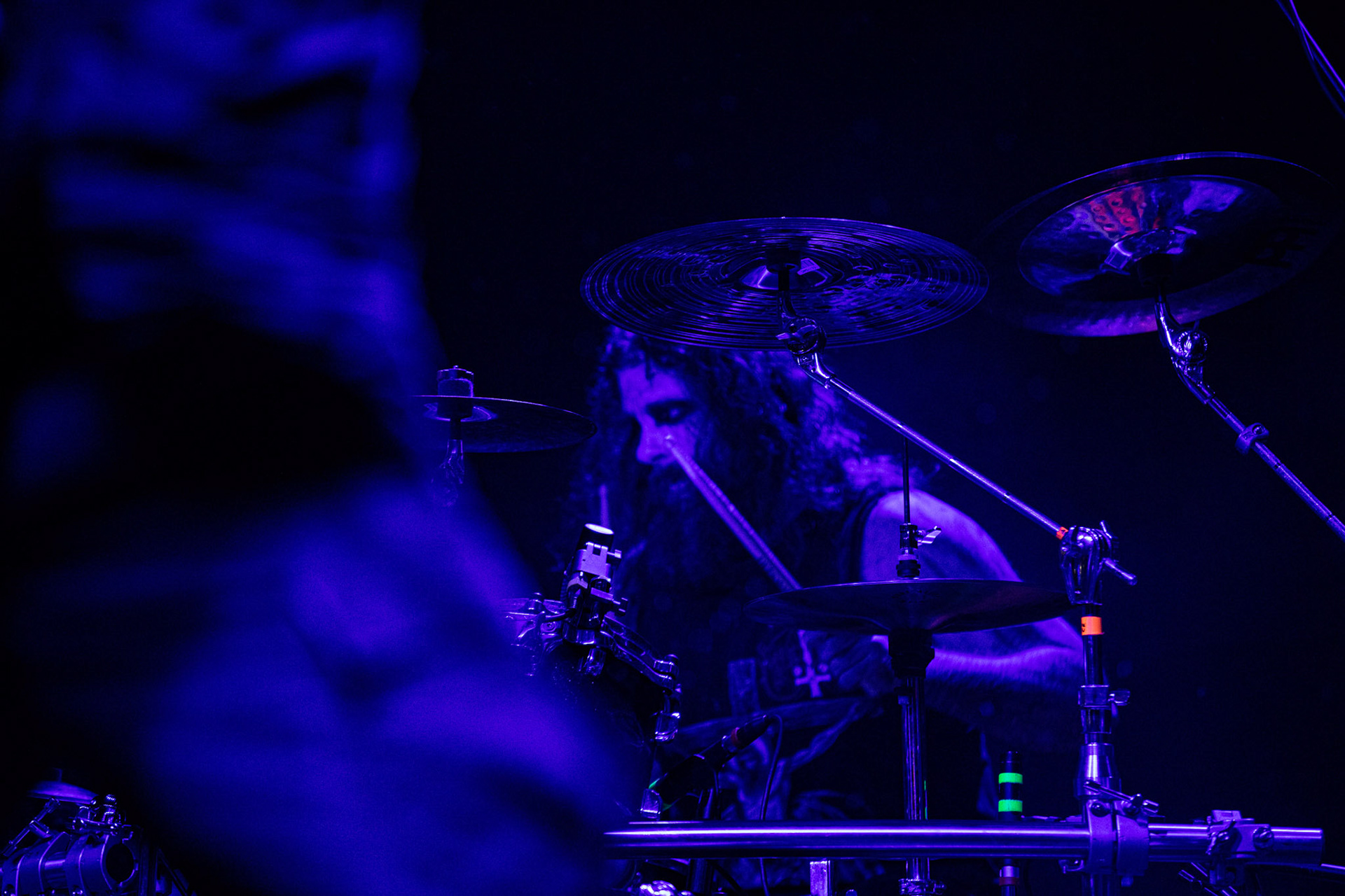 Marduk, koncert w ramach Blitzkrieg MMXX warszawska Progresja, black metal, Szwecja, Massive Music Rock The Nation America.fot. Andrzej kaziq Wasilkiewicz/Reporter